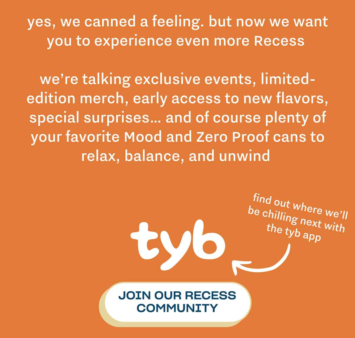 join the recess community