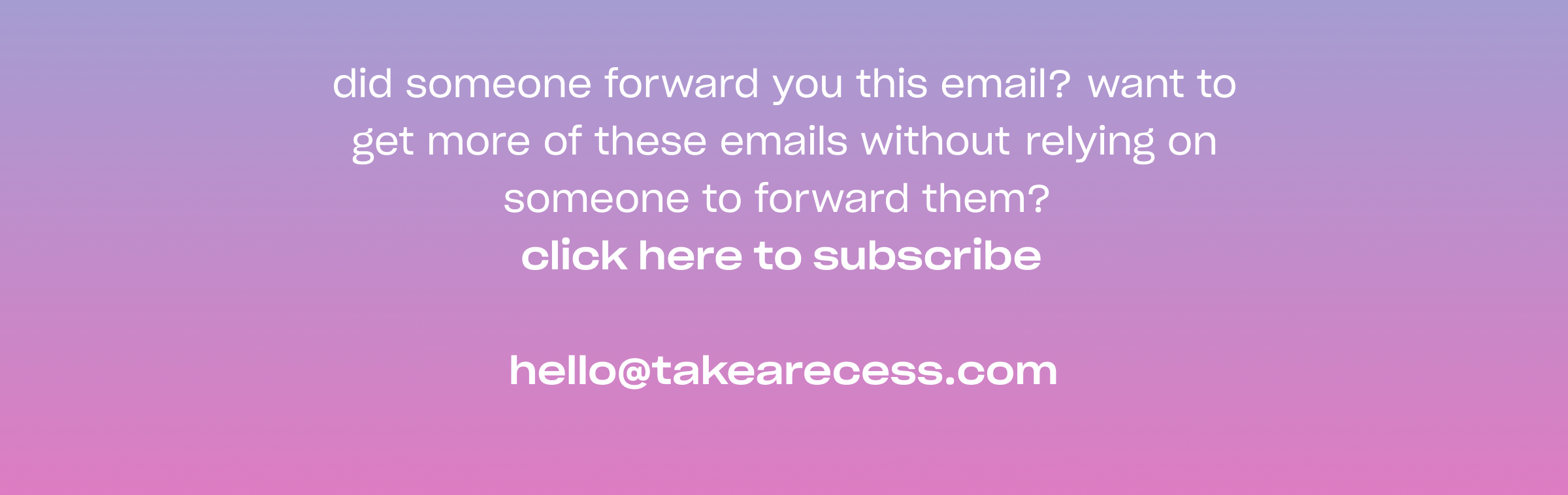 subscribe