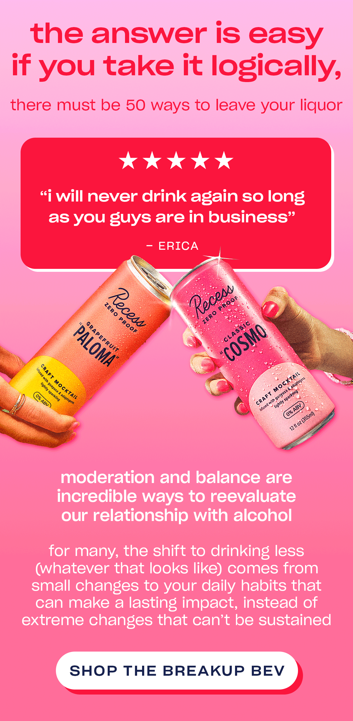 shop the breakup bev