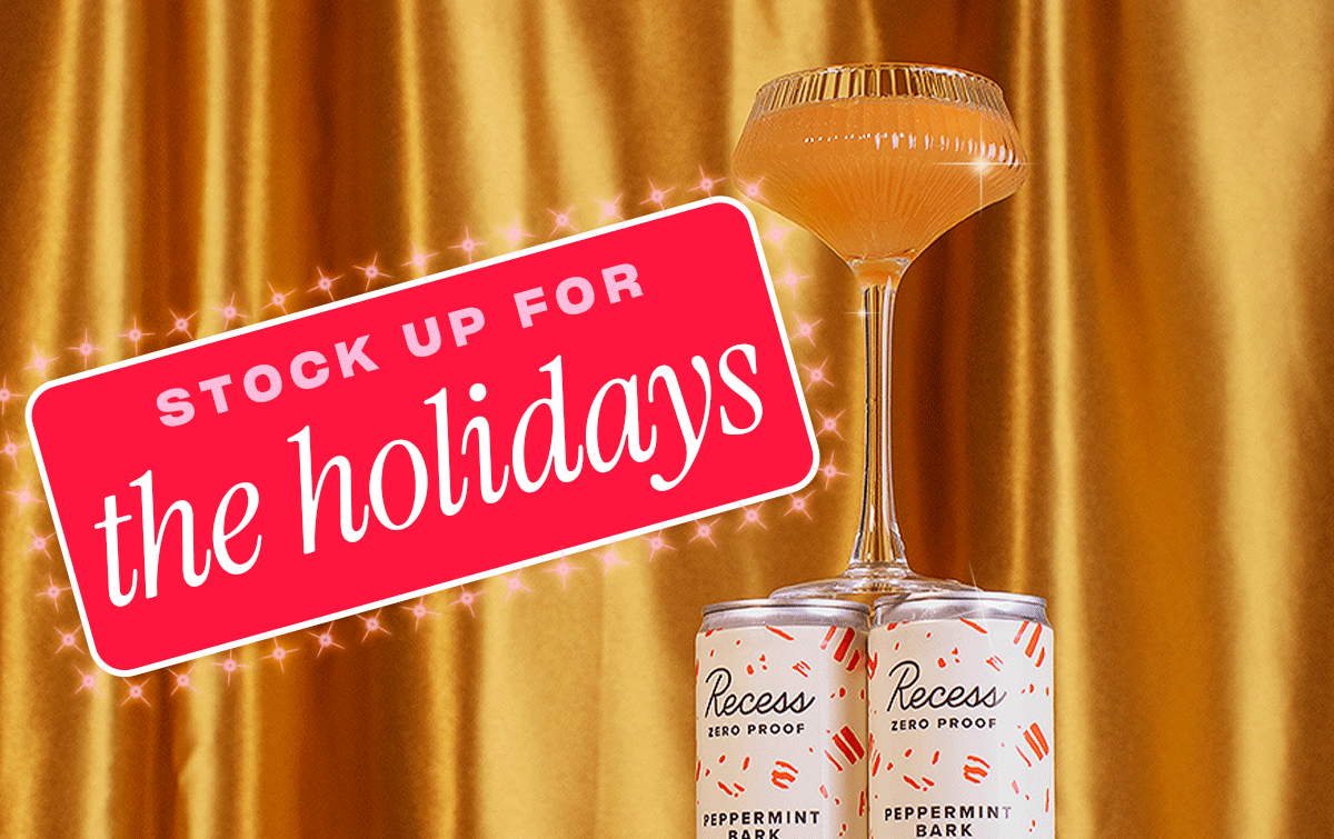 stock up for the holidays