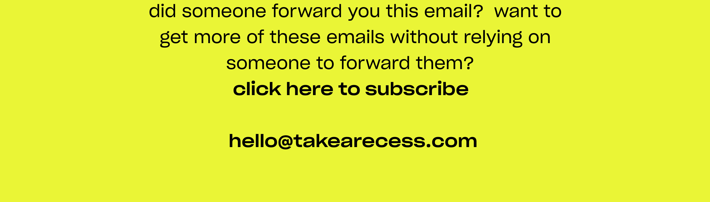 subscribe