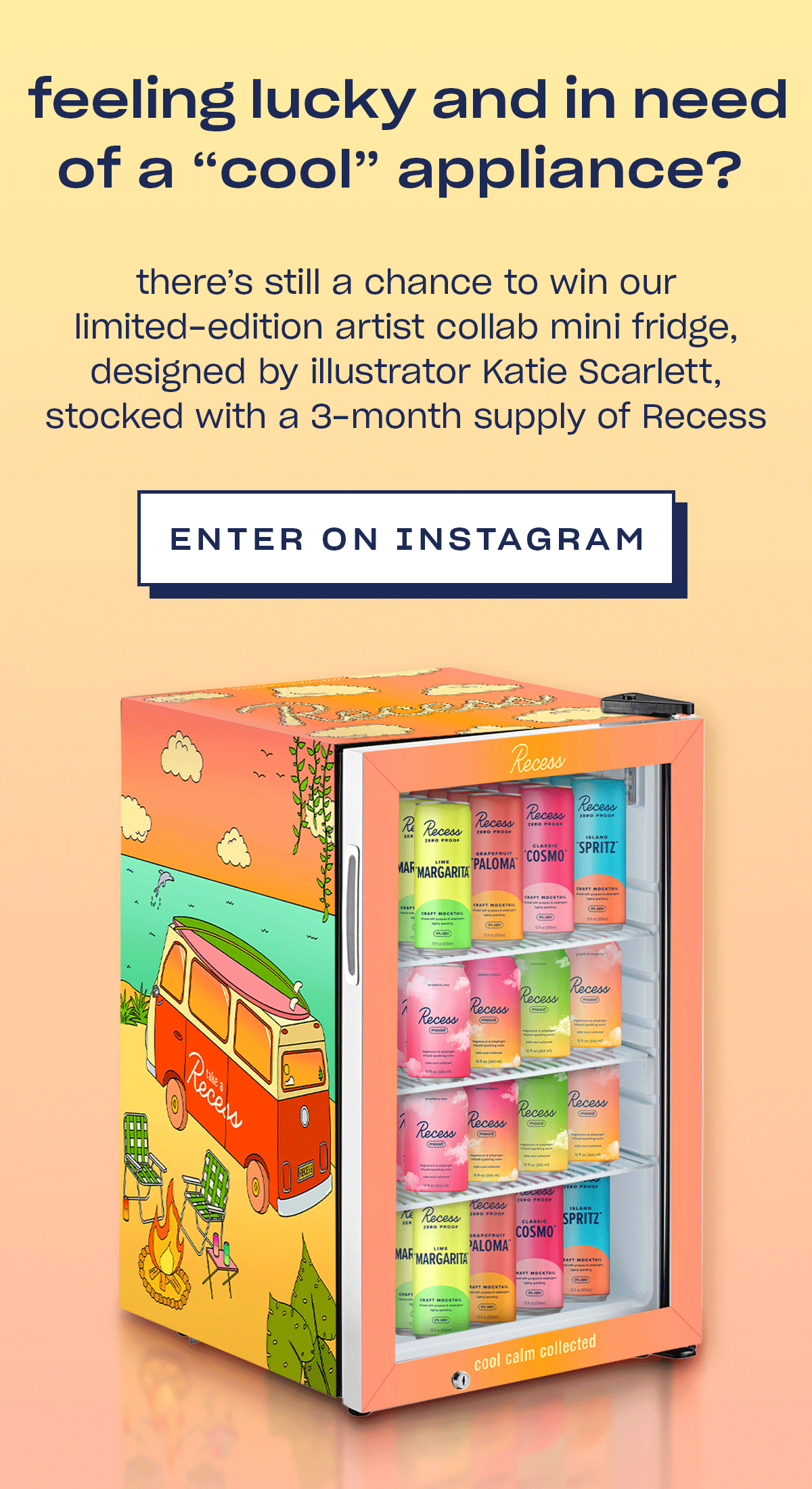 enter on instagram