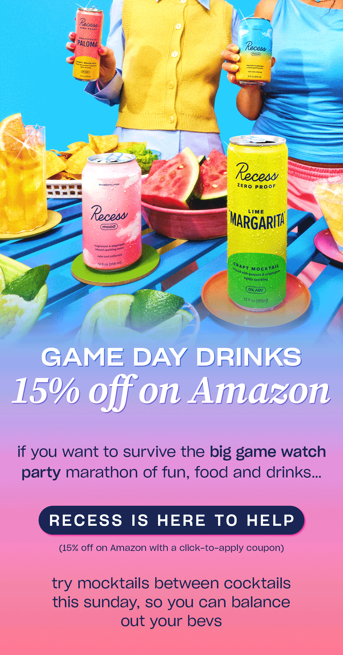 Recess is here to help