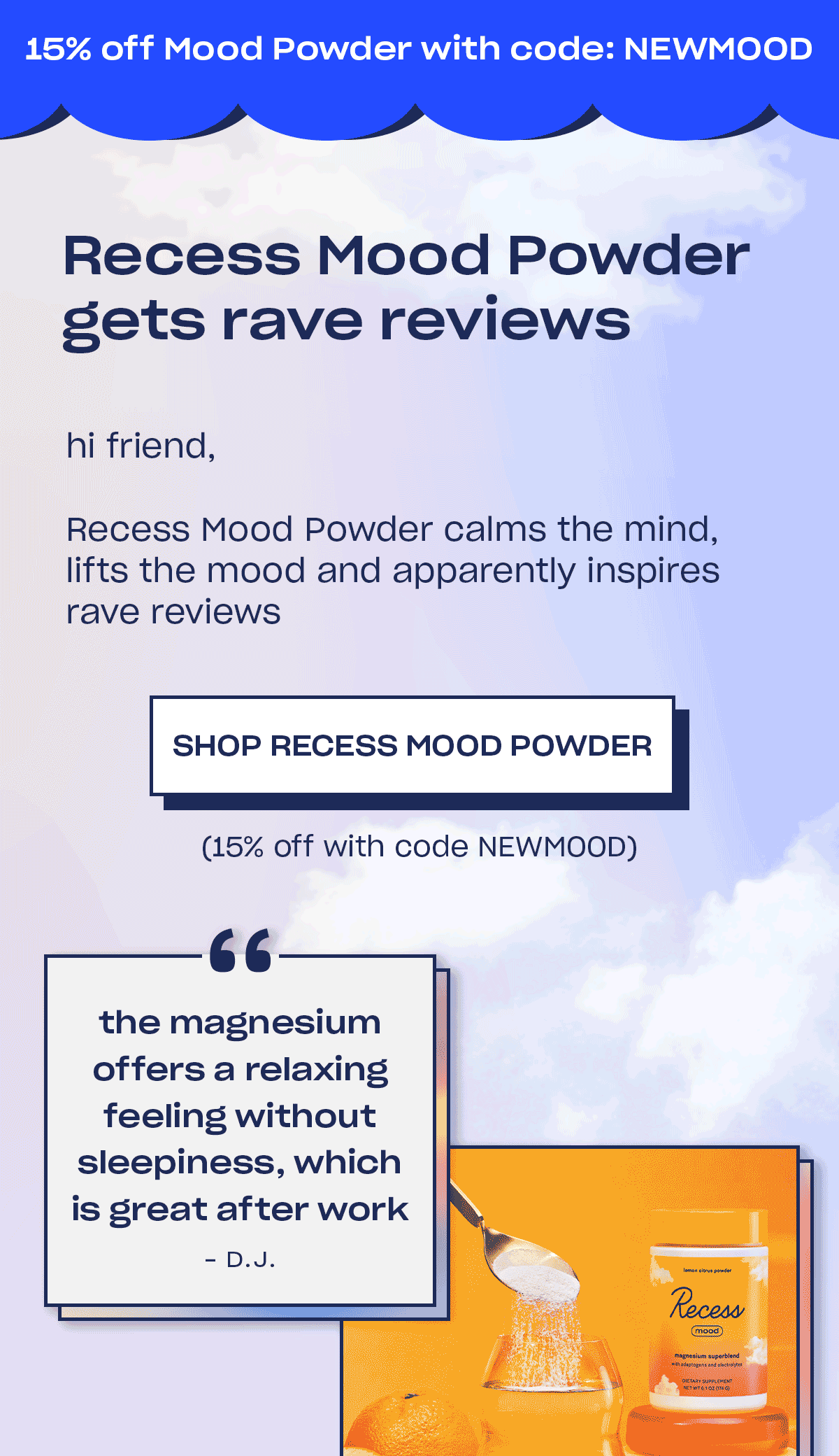 shop Recess Mood powder