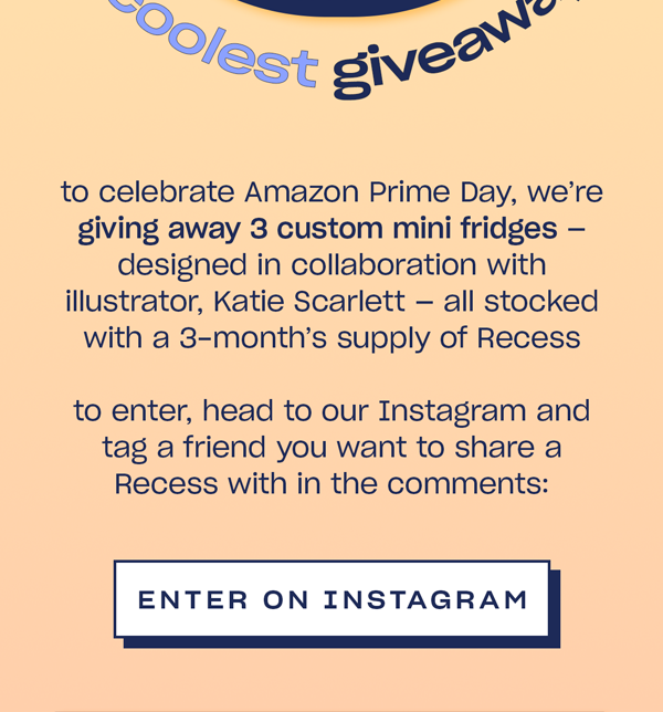 enter on instagram