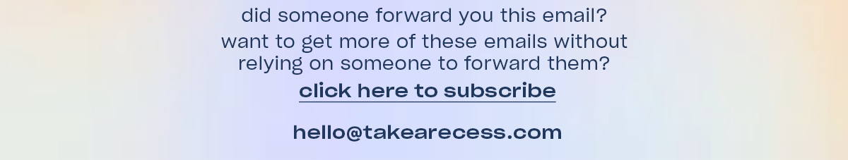 your turn to enjoy