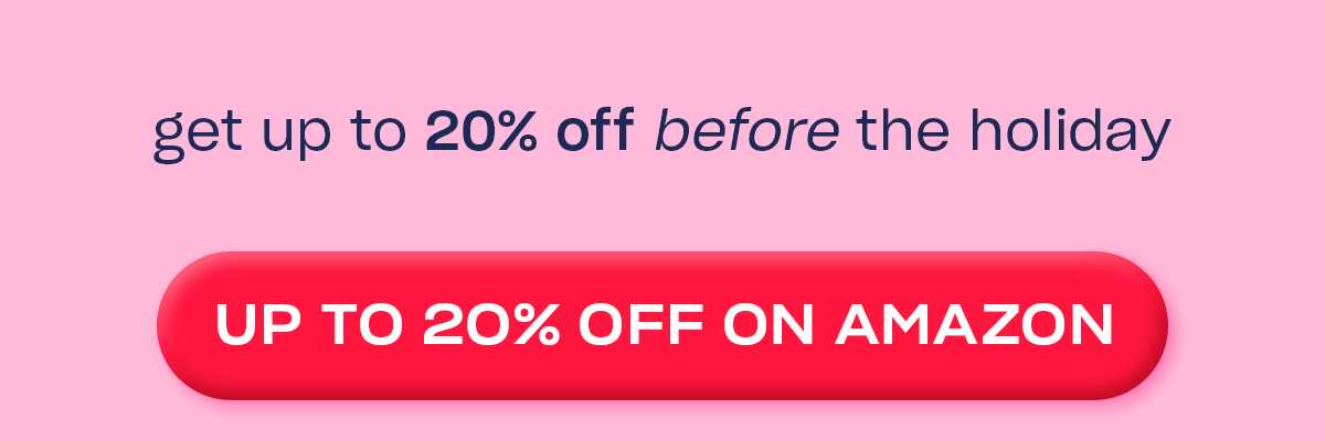 up to 20% off on Amazon