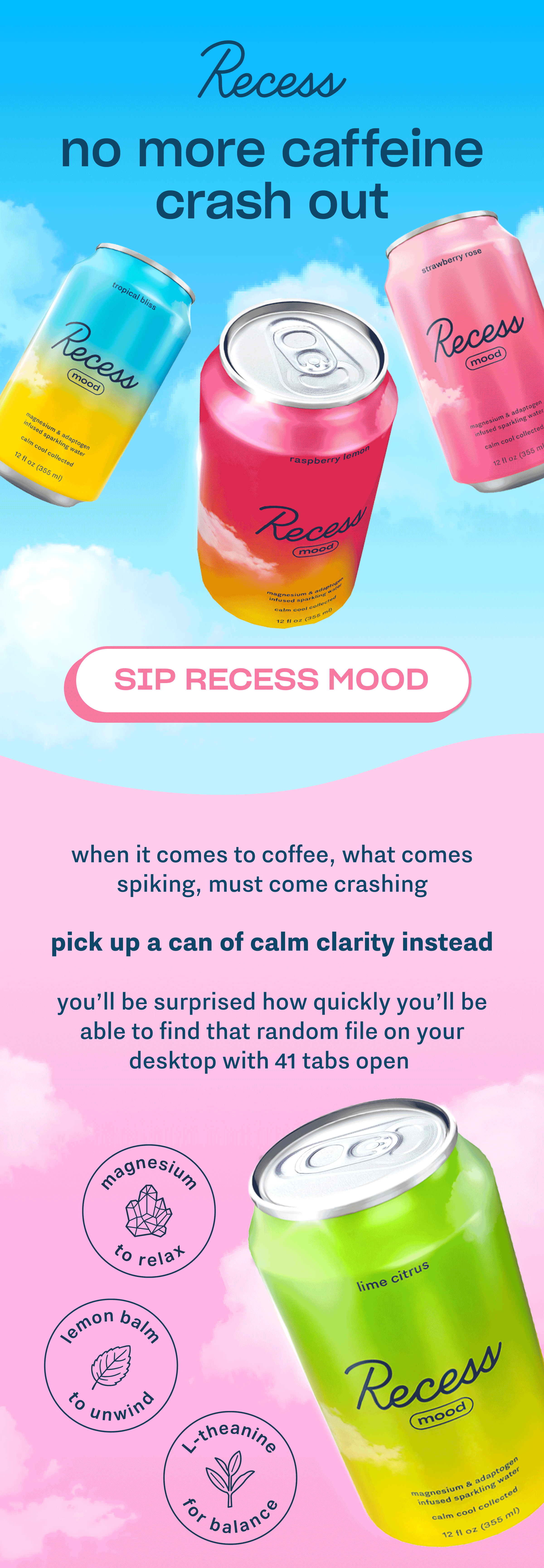 sip recess mood