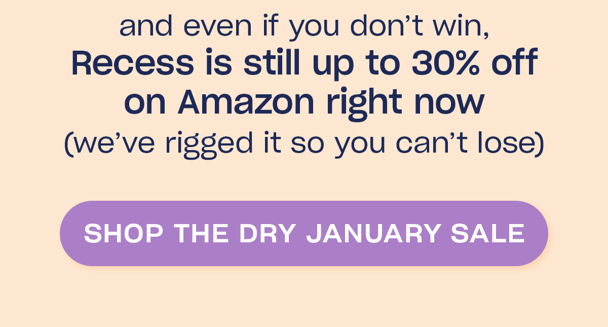 shop the dry january sale