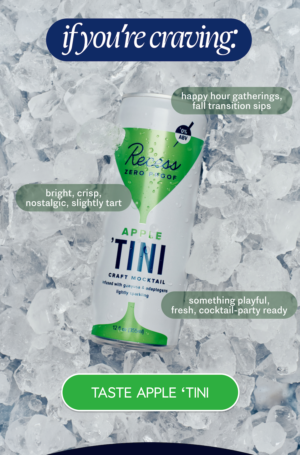 meet the 'tinis + 20% off