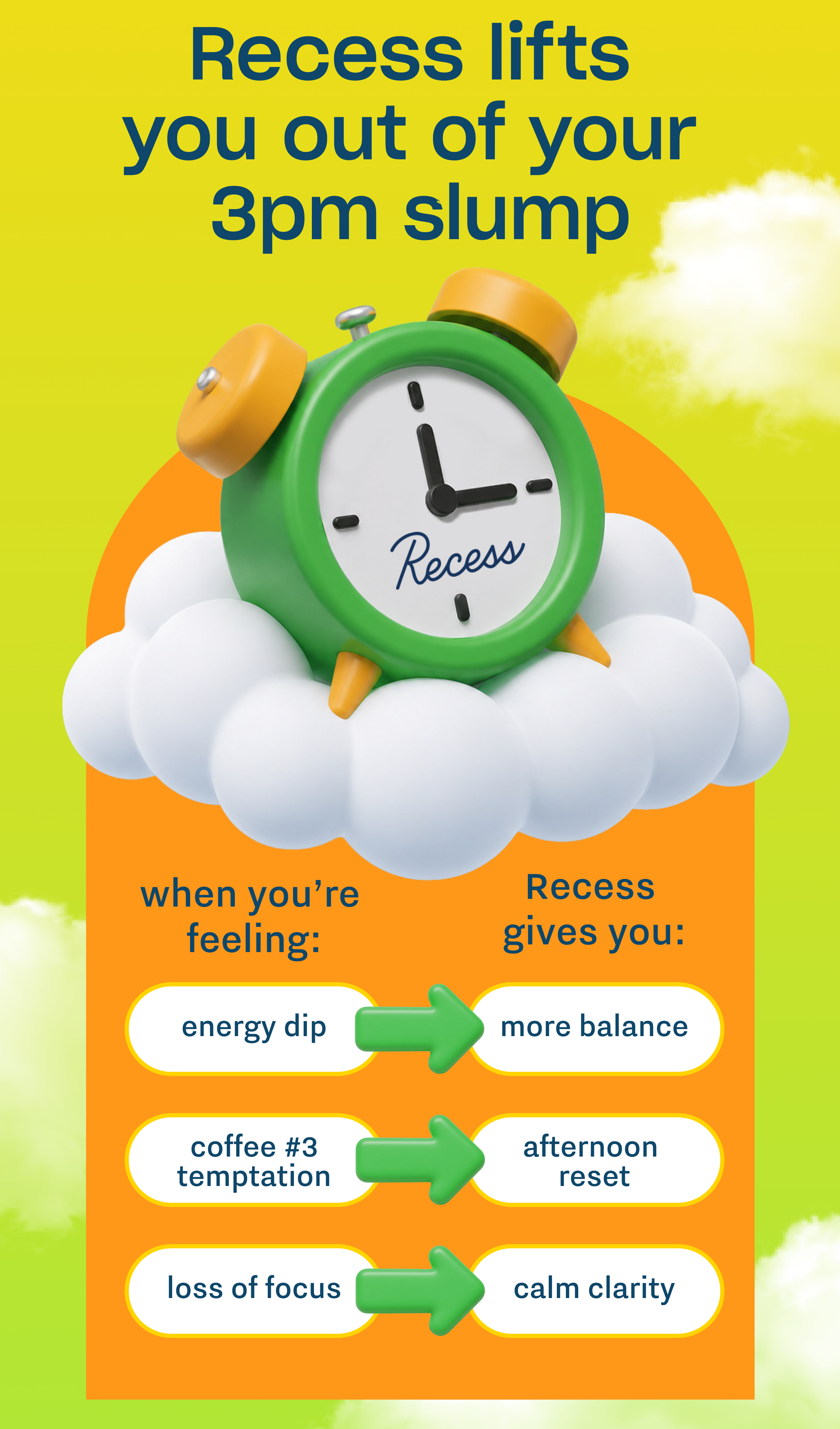 Recess lifts you out of your 3pm slump