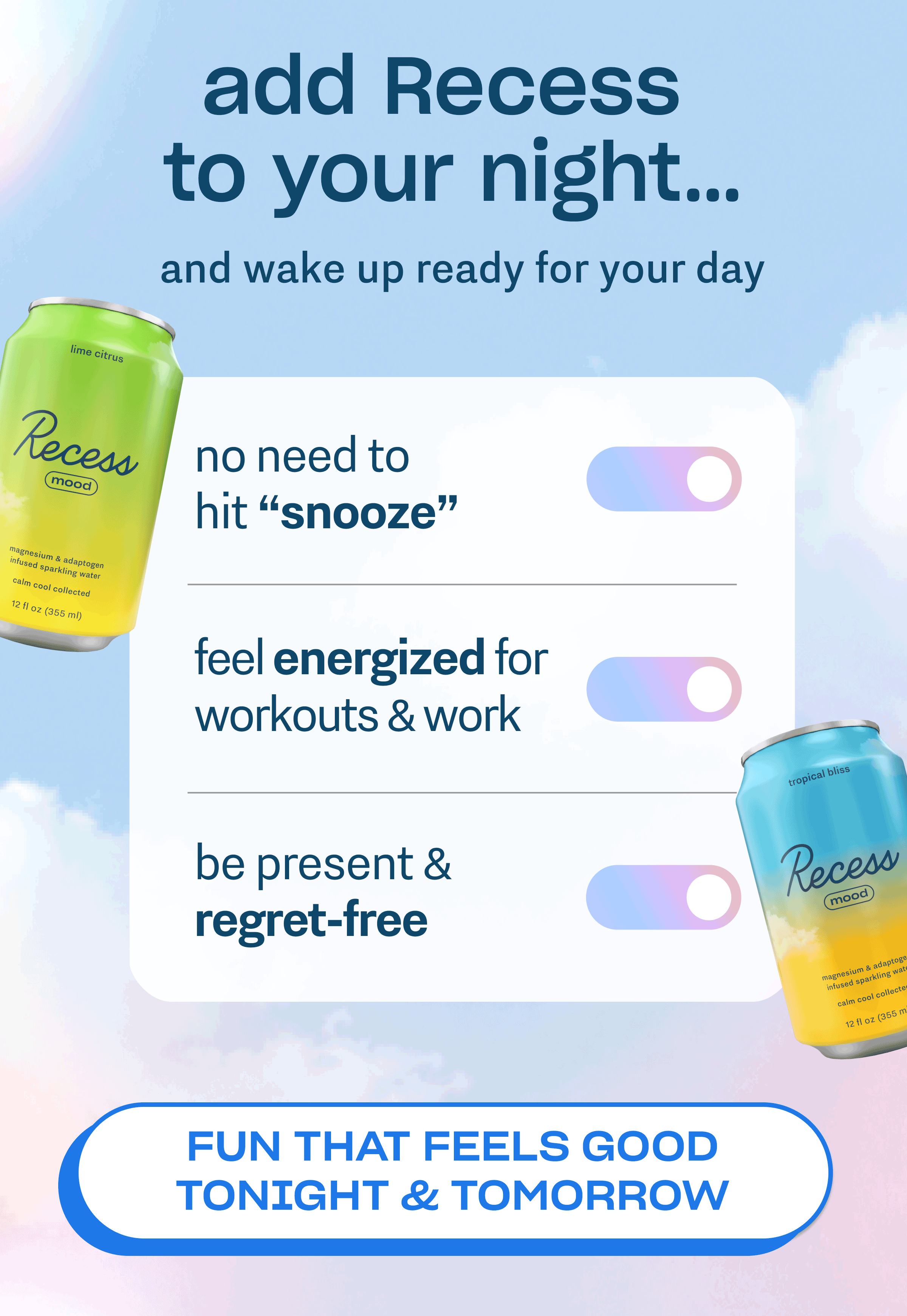 wake up ready for your day