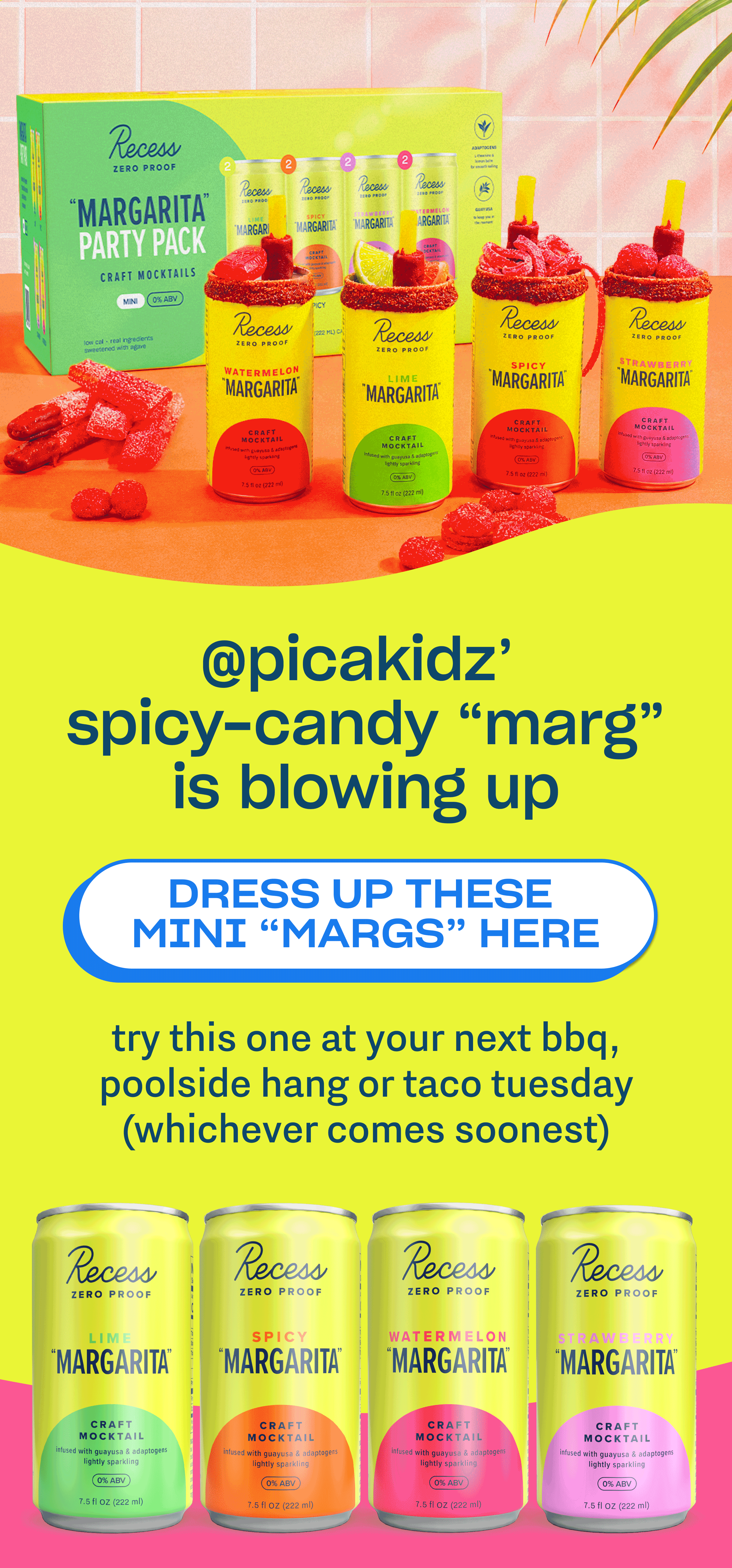 picakidz' spicy marg