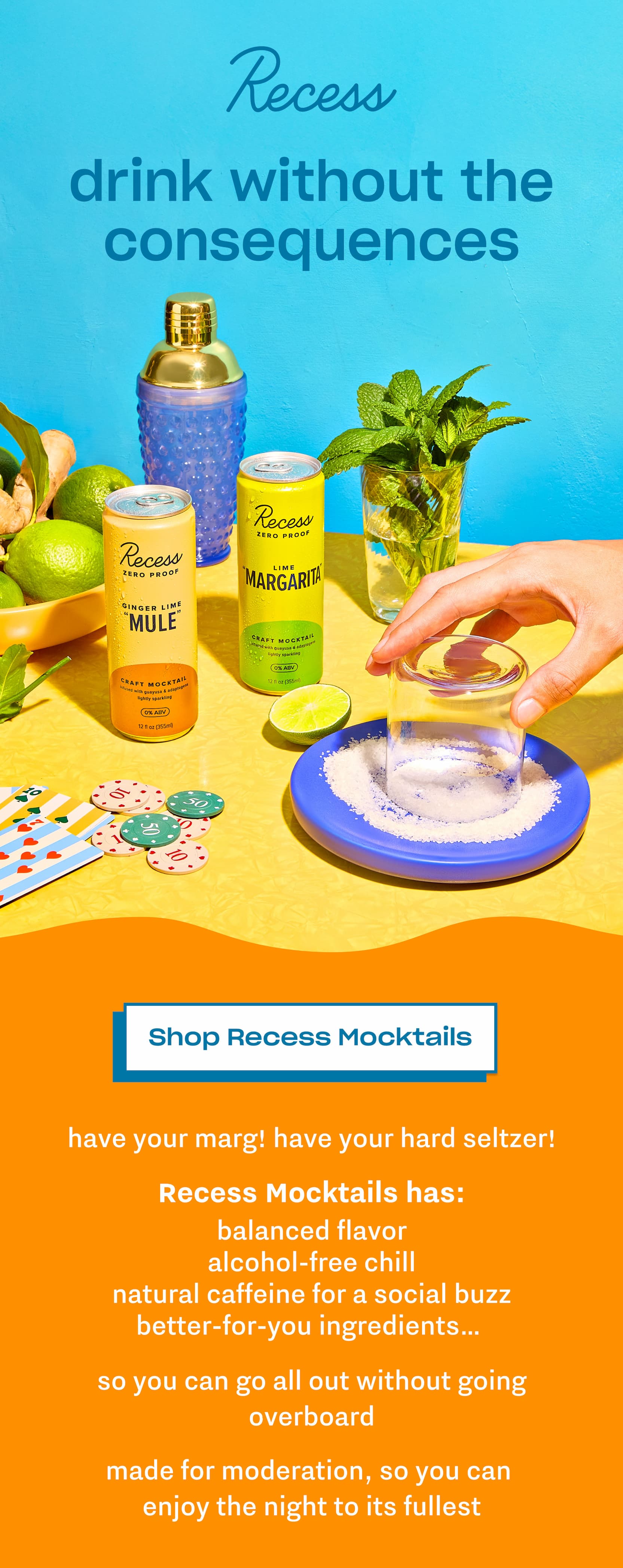 shop recess mocktails