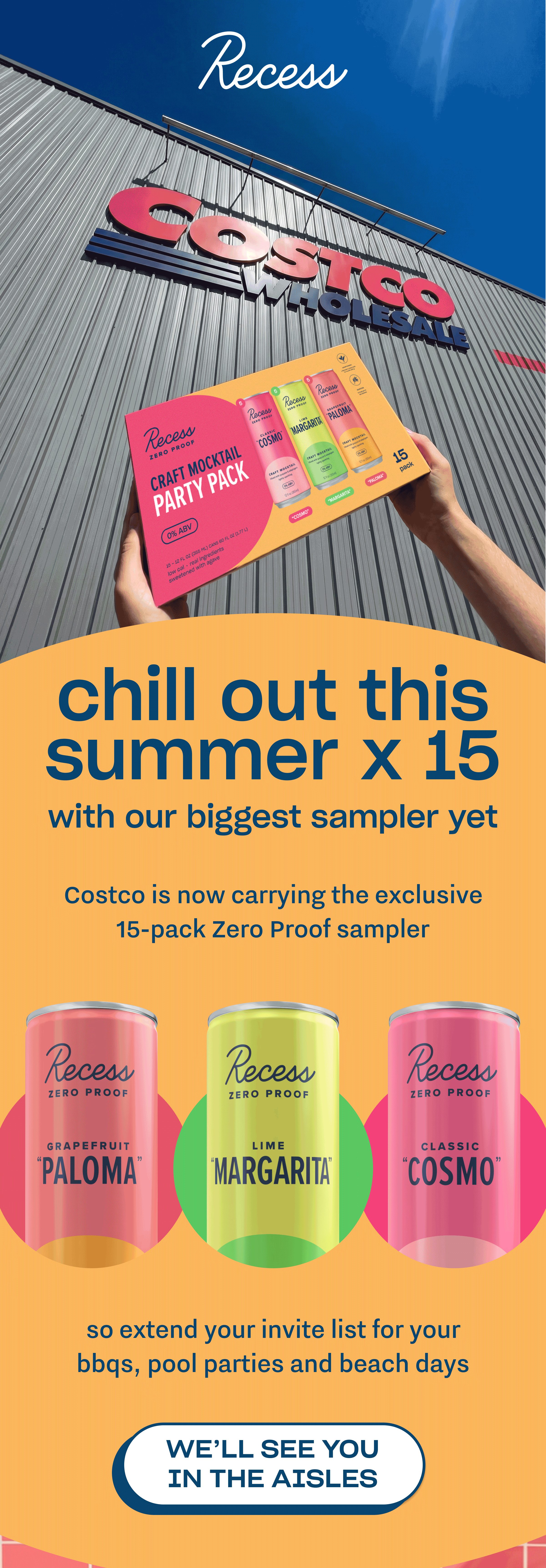 Recess Zero Proof at Costco