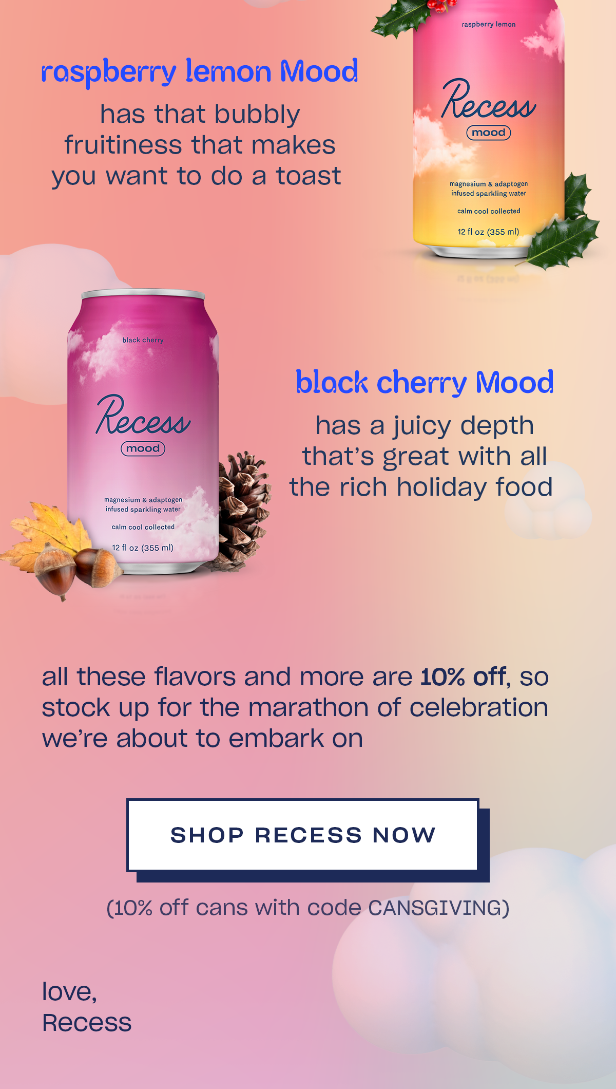 shop Recess now