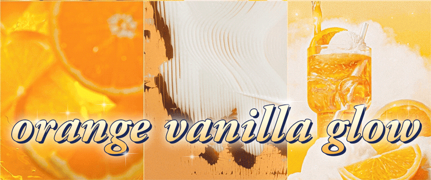 orange vanilla glow