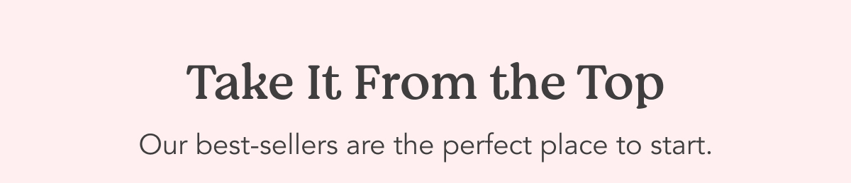 Take It From The Top