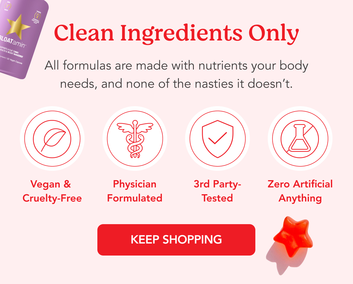 Clean Ingredients Only