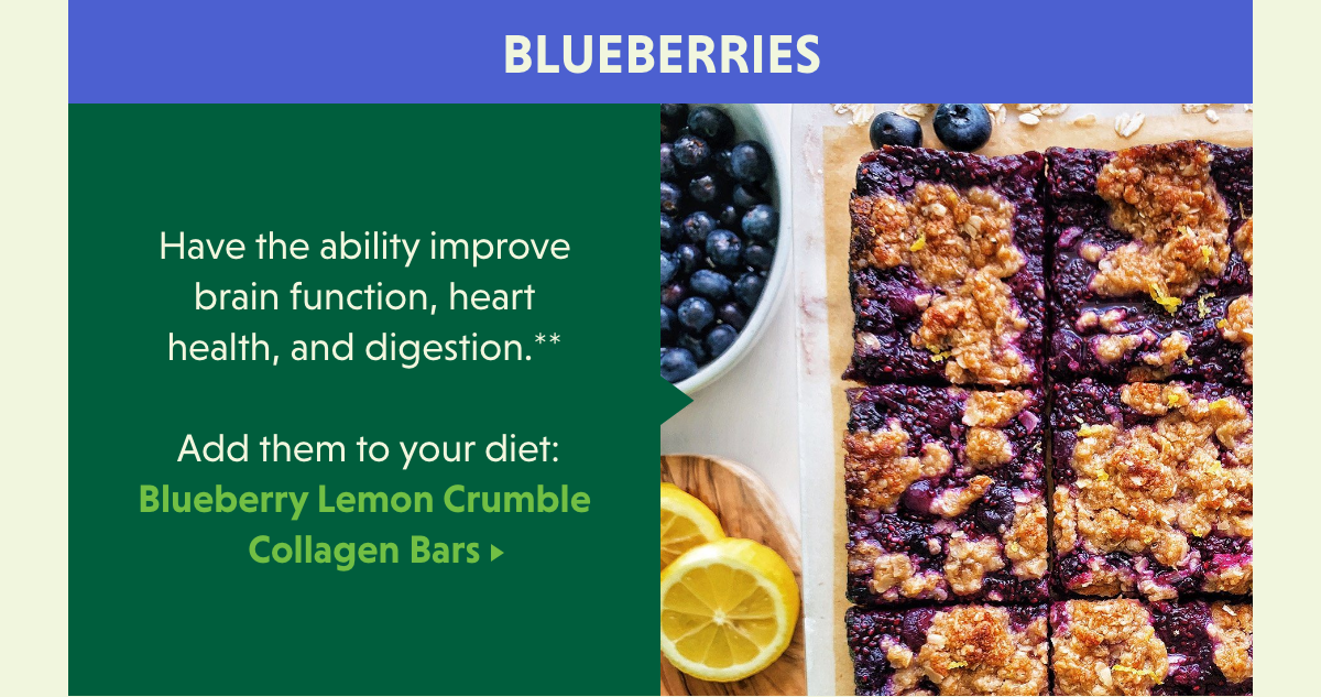 GLW + Superfruits = Healthy Aging 💚 Great Lakes Gelatin