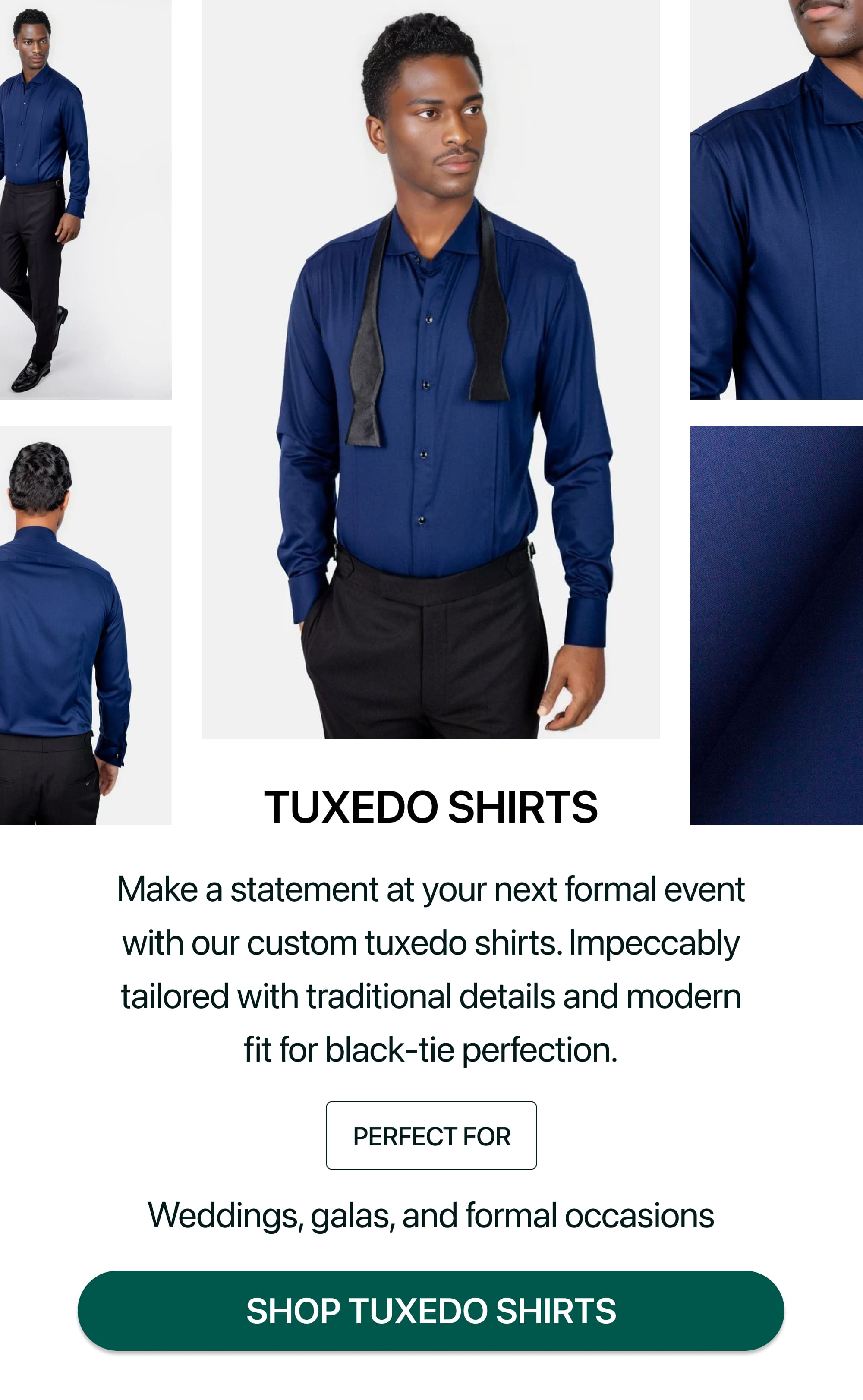 TUXEDO SHIRTS