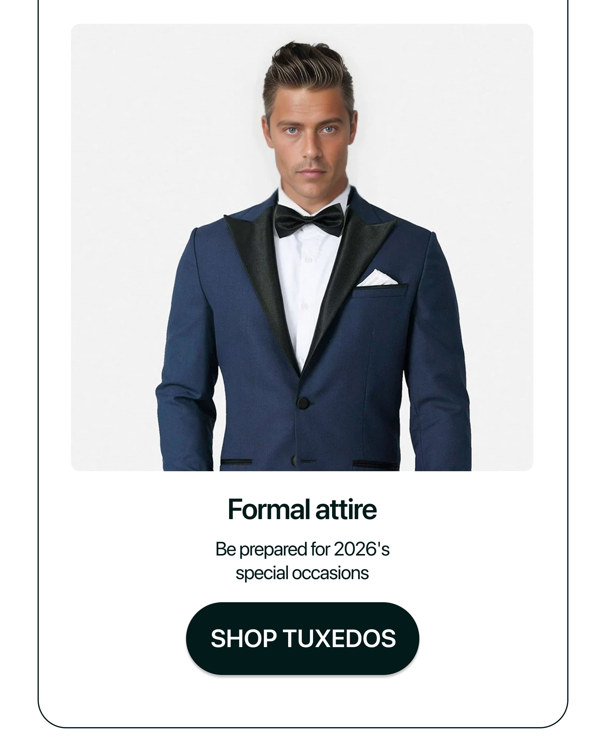 SHOP TUXEDOS
