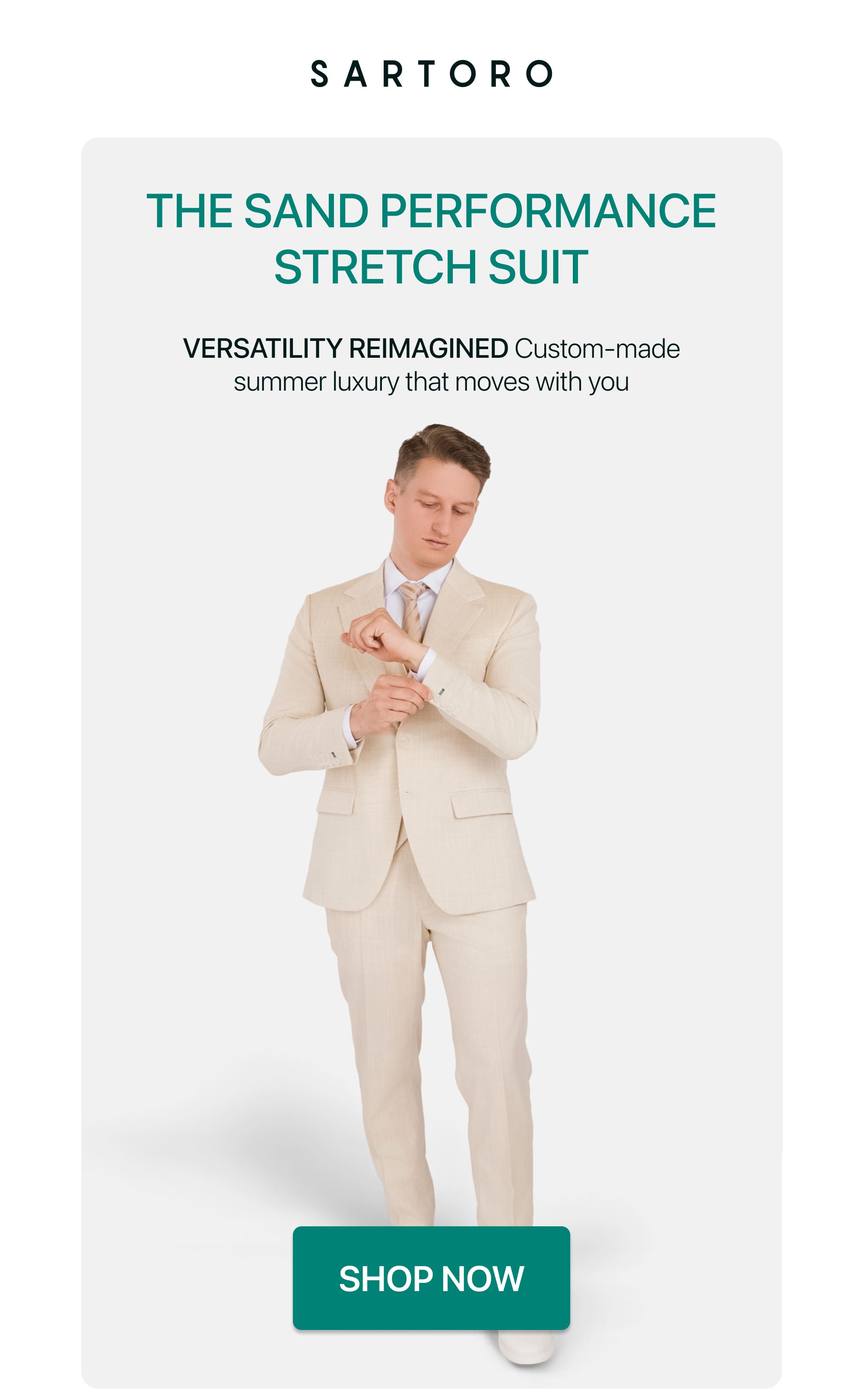 THE SAND PERFORMANCE STRETCH SUIT