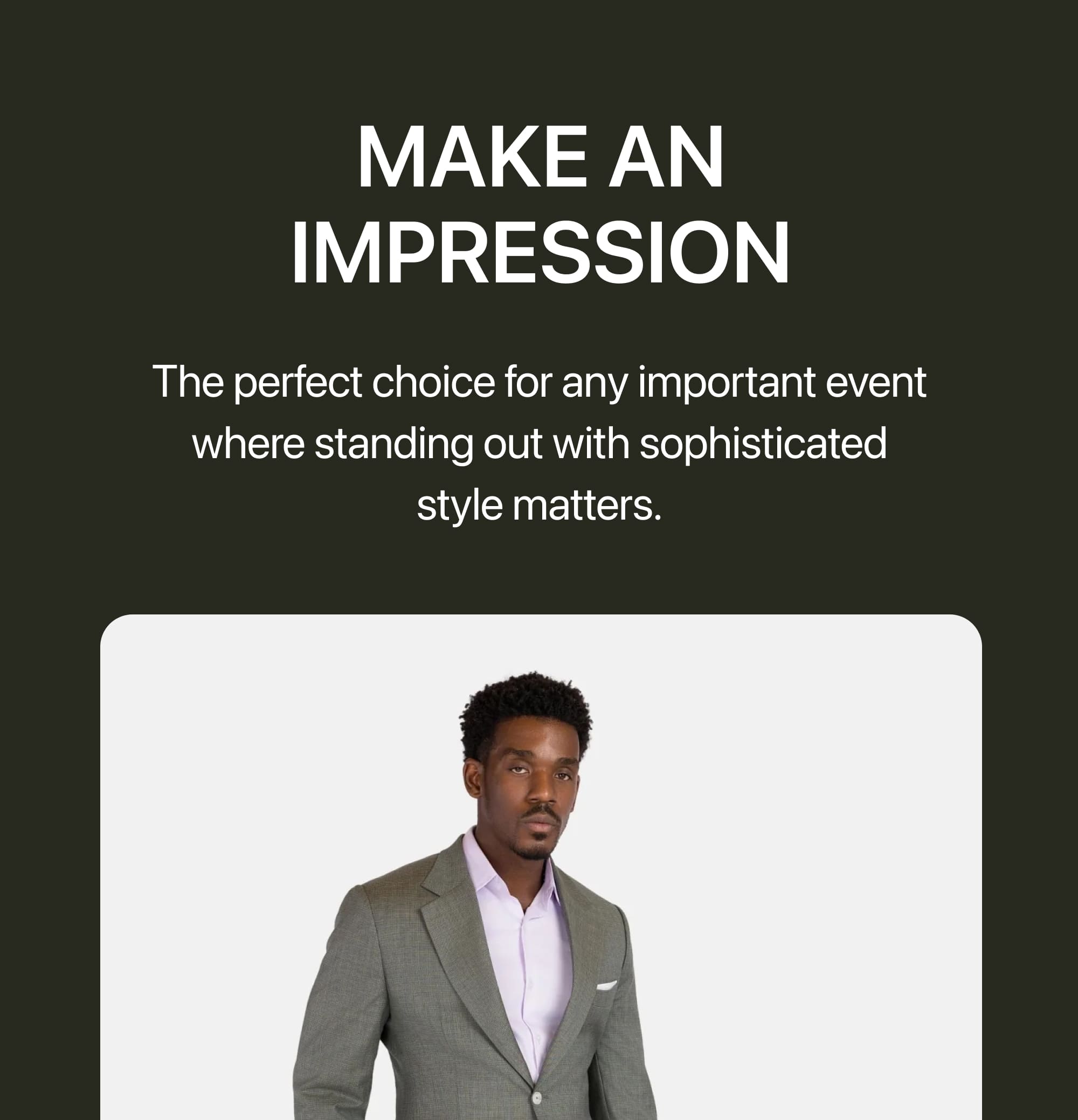 MAKE AN IMPRESSION