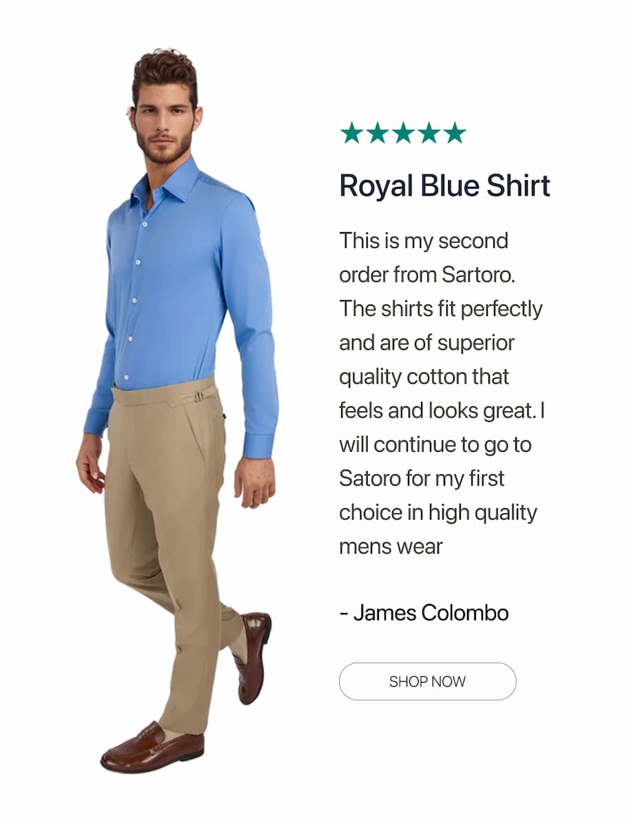 Royal Blue Shirt