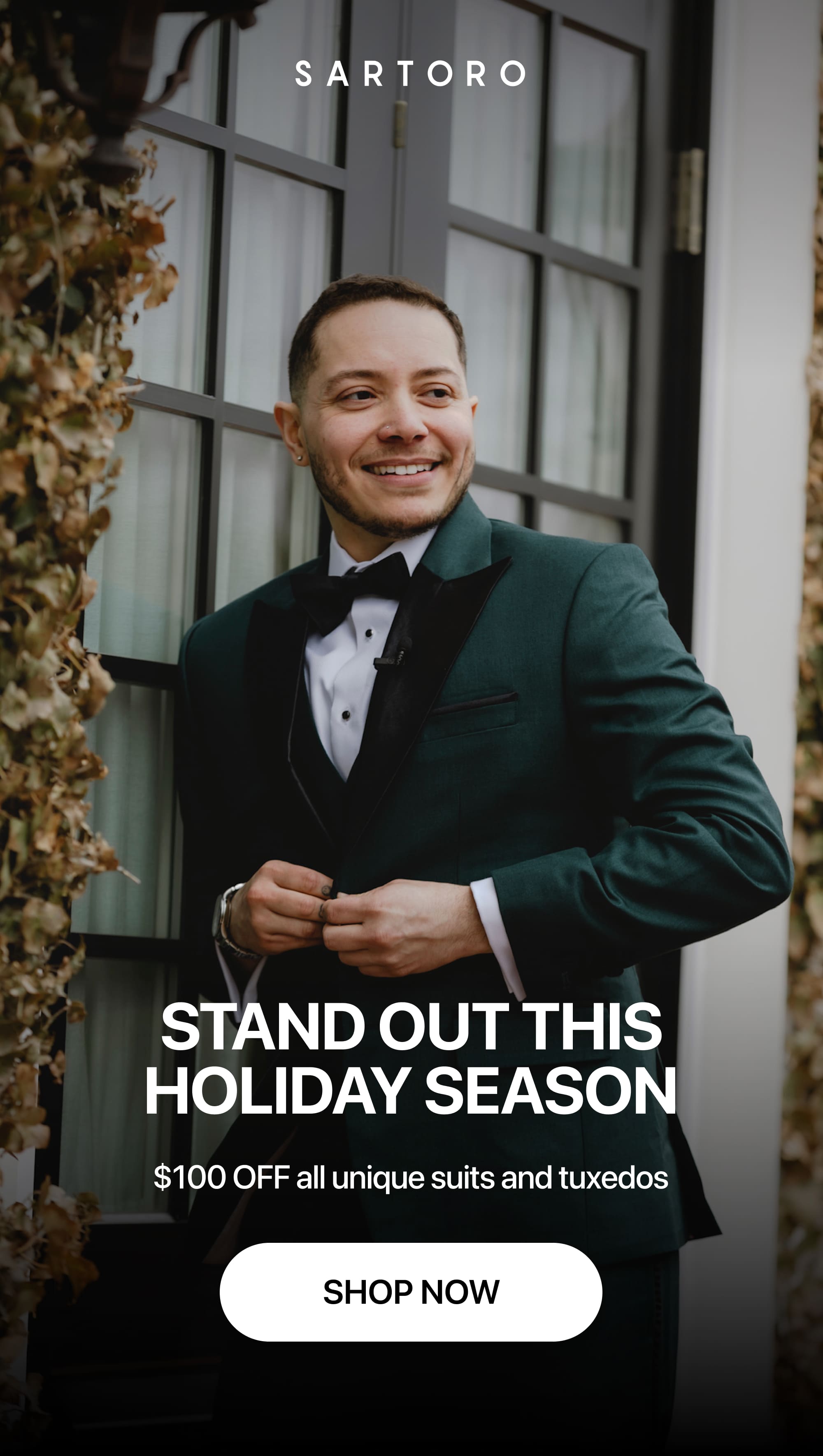 STAND OUT THIS HOLIDAY SEASON