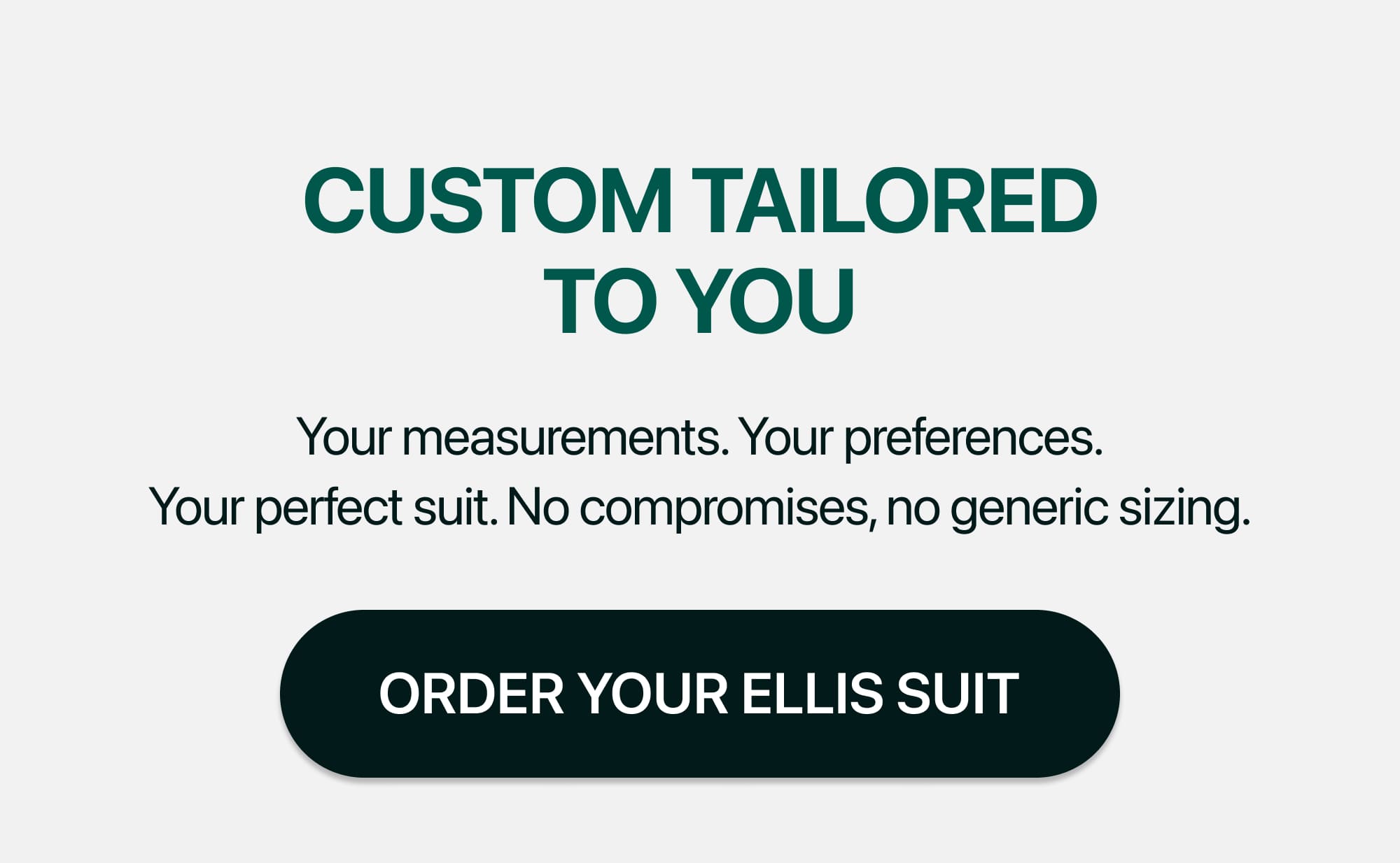 ORDER YOUR ELLIS SUIT