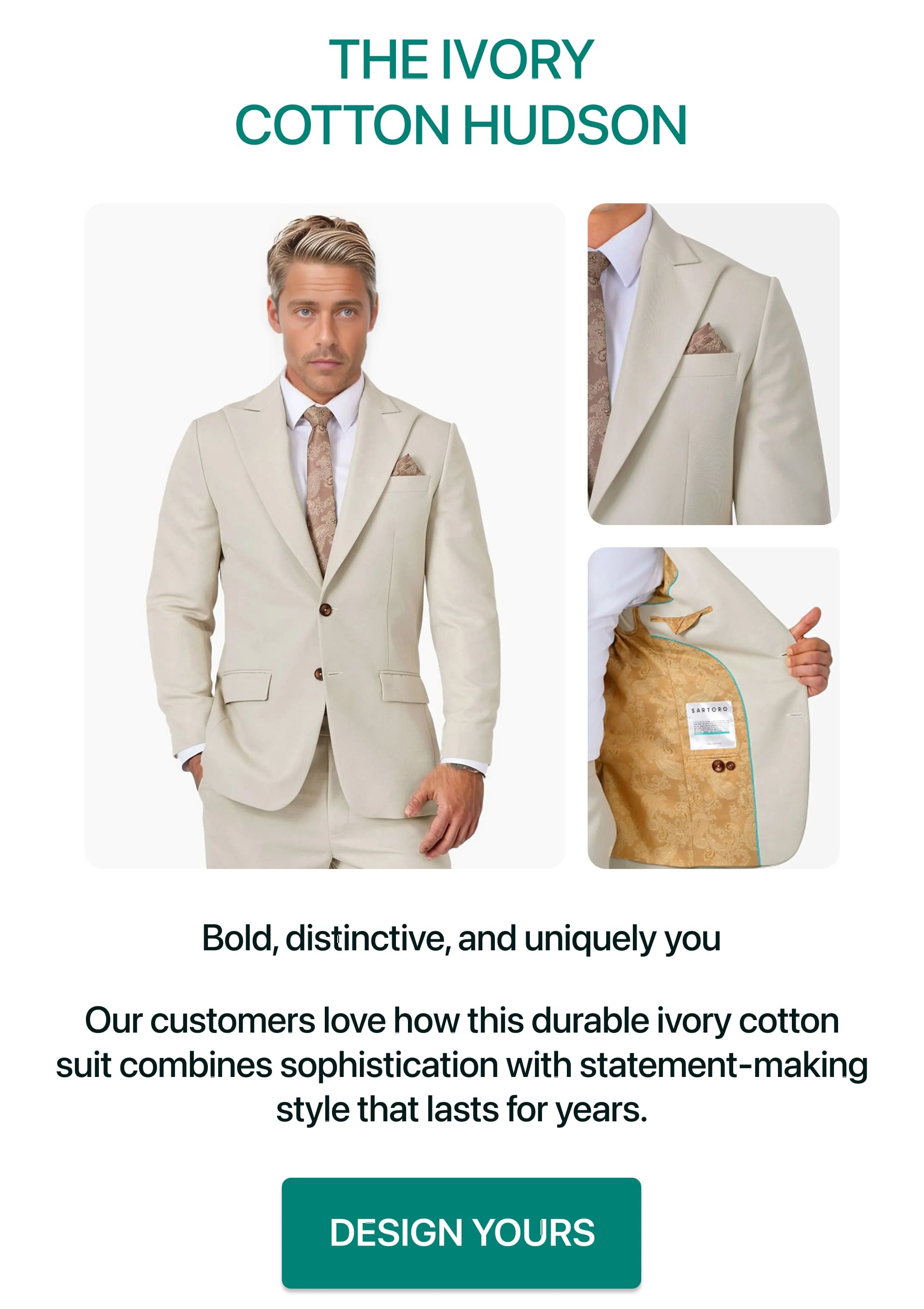 THE IVORY COTTON HUDSON