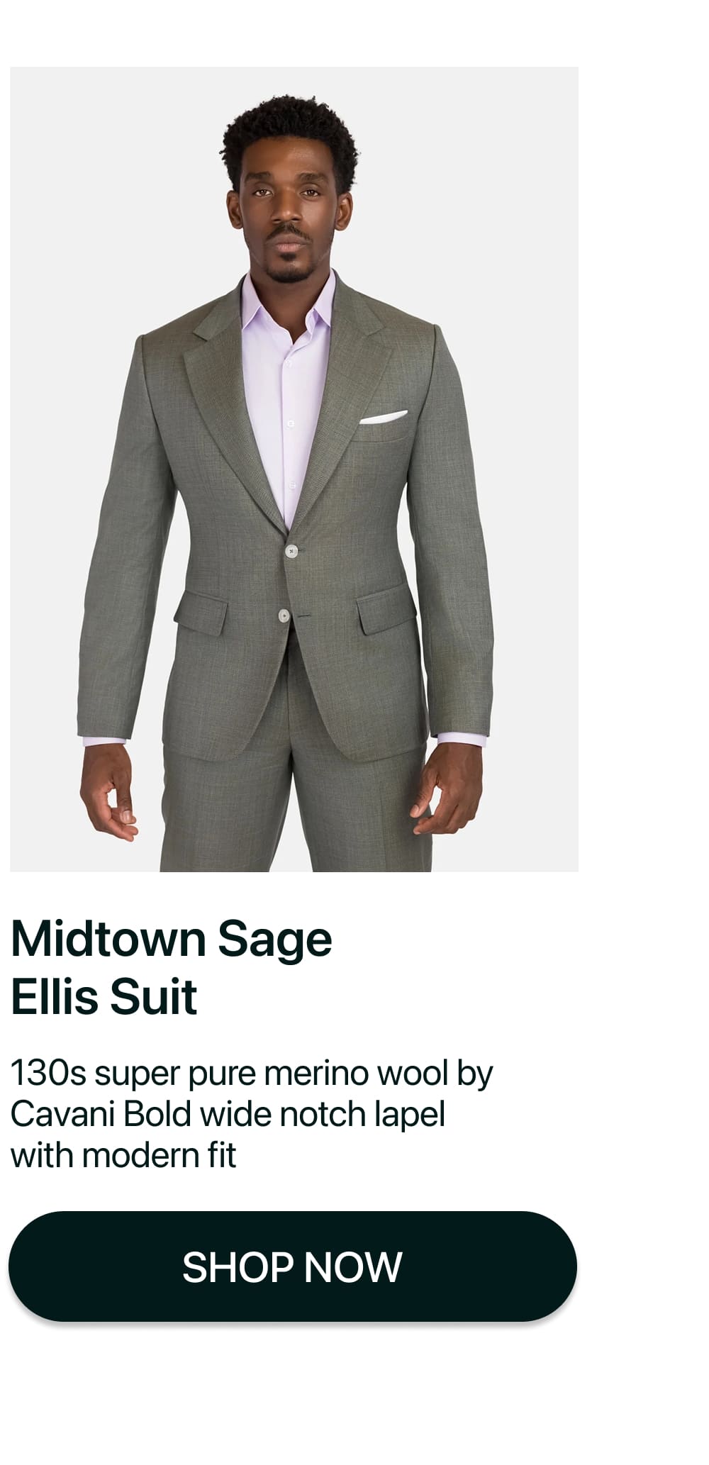 Midtown Sage Ellis Suit
