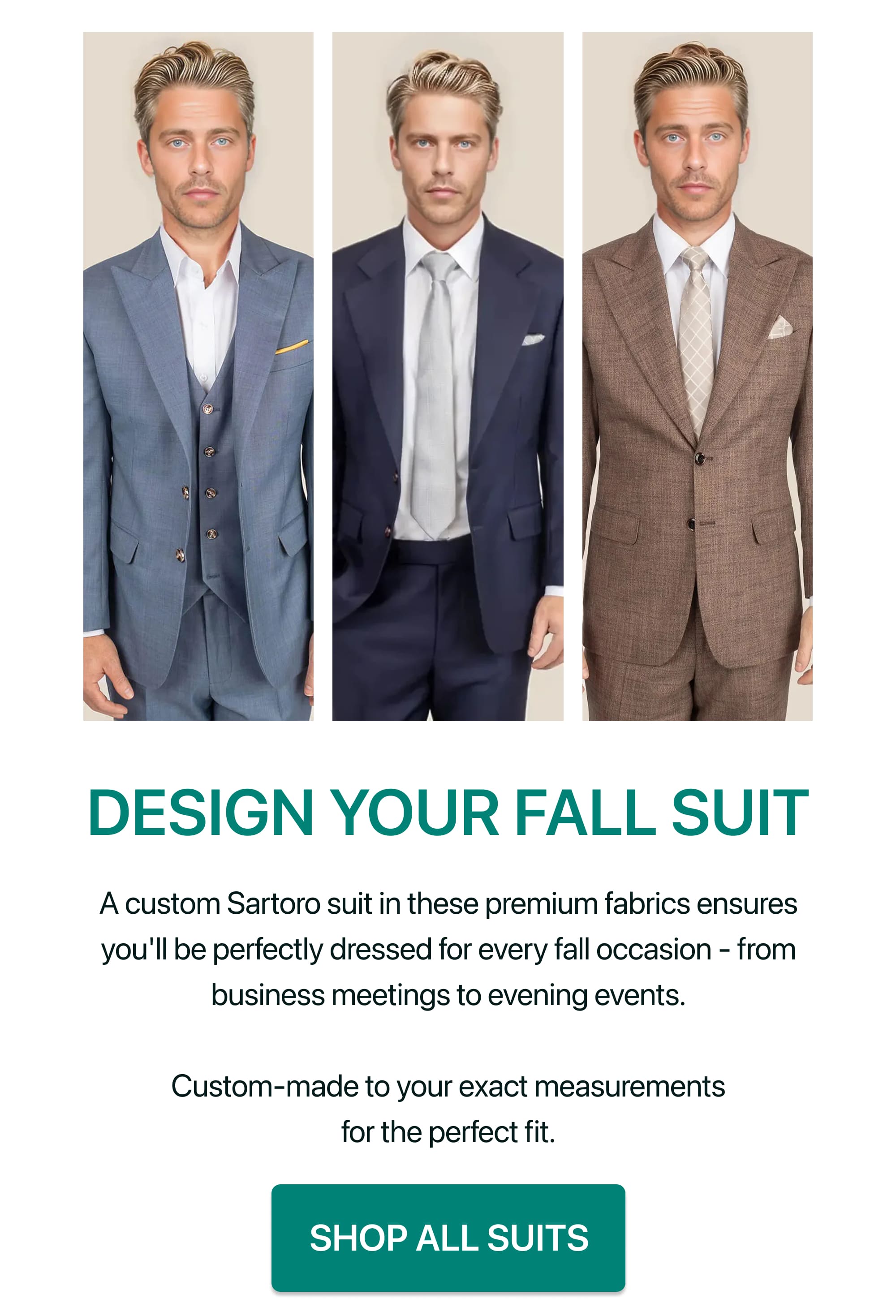 DESIGN YOUR FALL SUIT