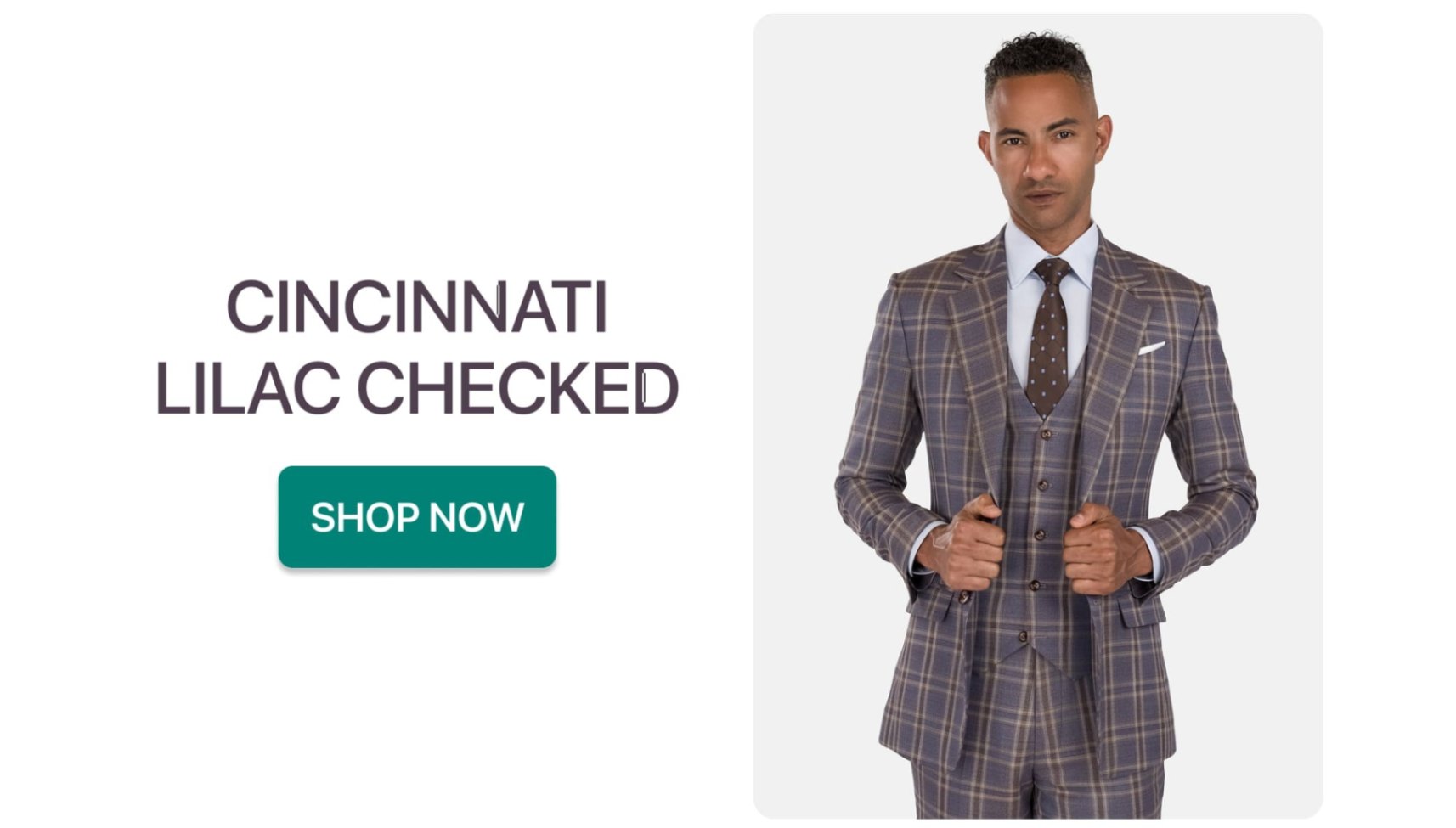 CINCINNATI LILAC CHECKED