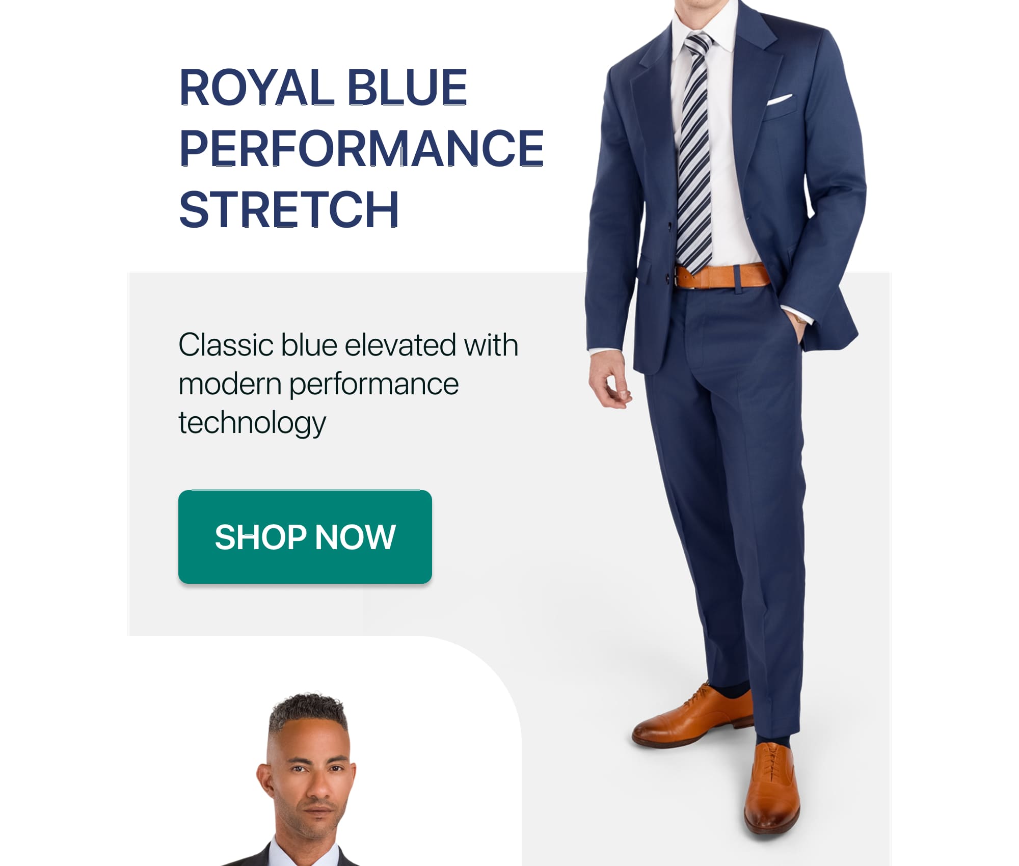 ROYAL BLUE PERFORMANCE STRETCH