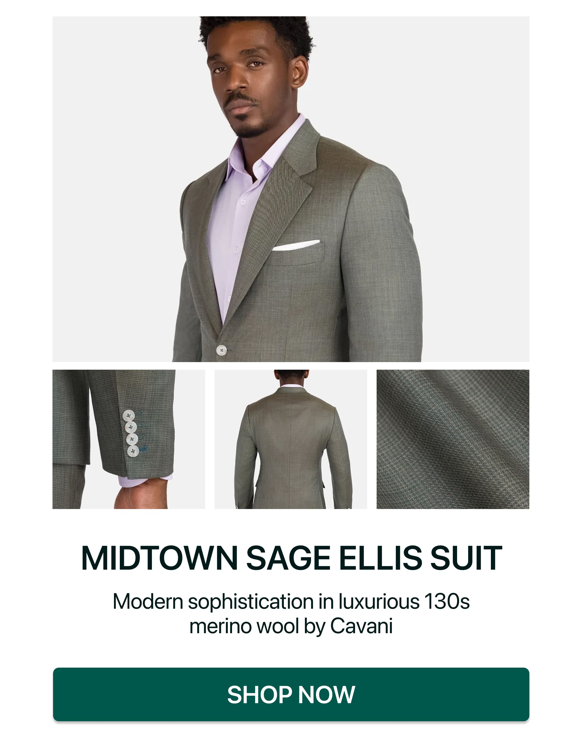 MIDTOWN SAGE ELLIS SUIT