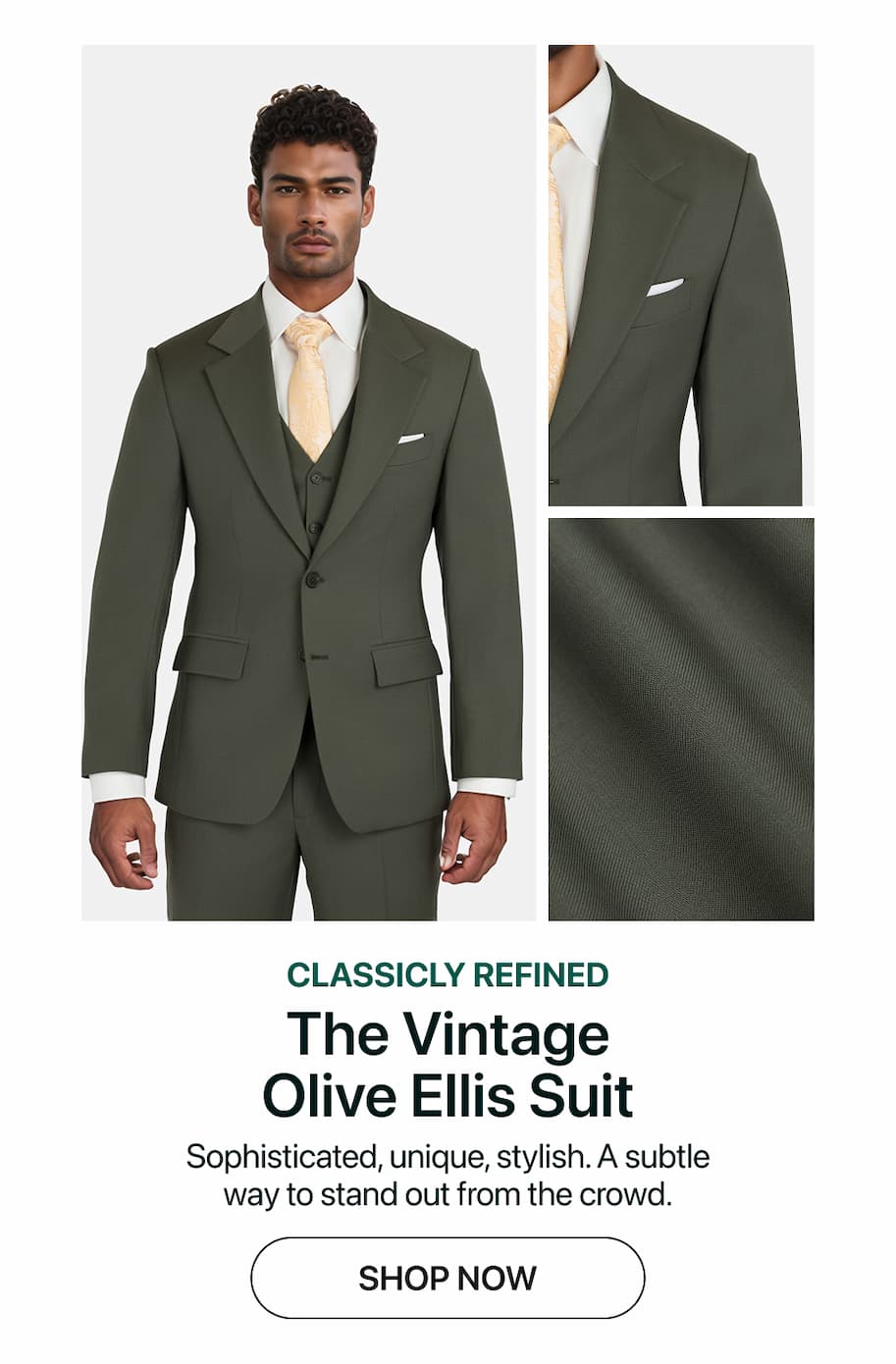 The Vintage Olive Ellis Suit