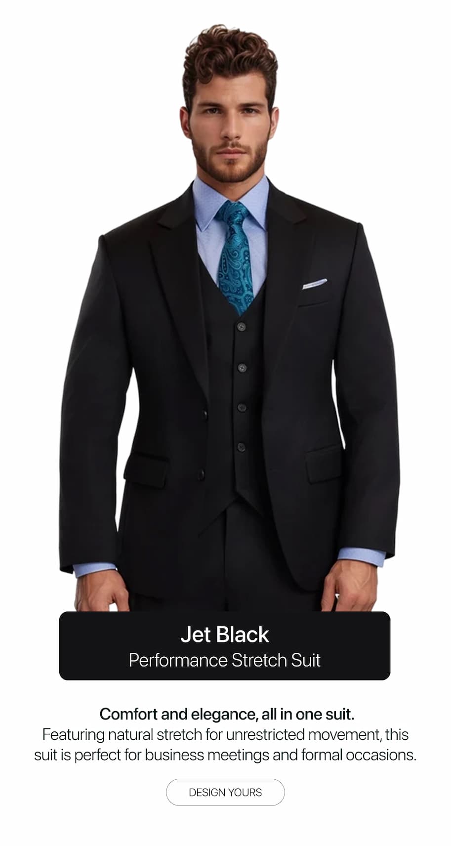 Jet Black Performance Suit