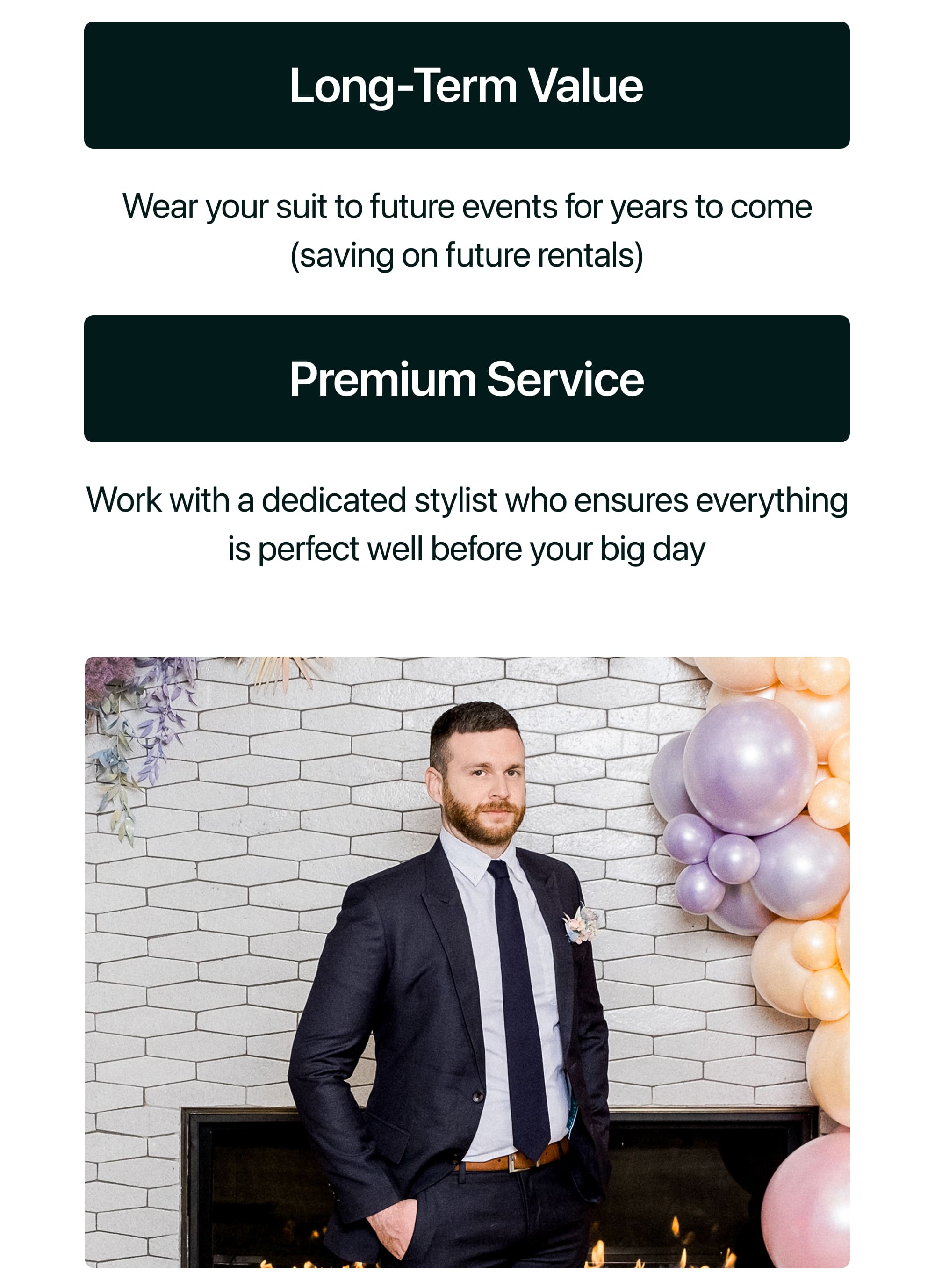 Here's why custom suits are the smarter choice: