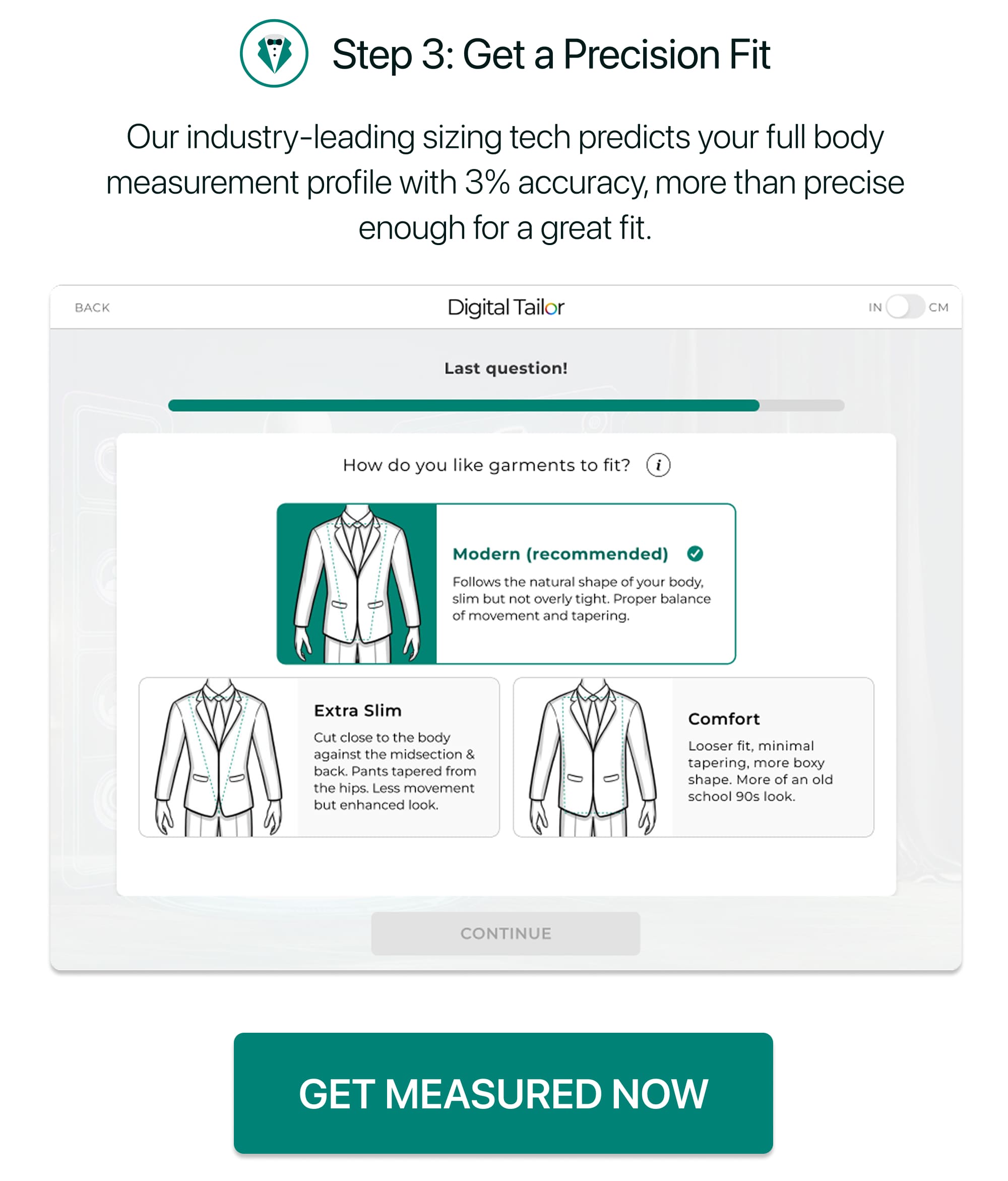 Step 3: Get a Precision Fit