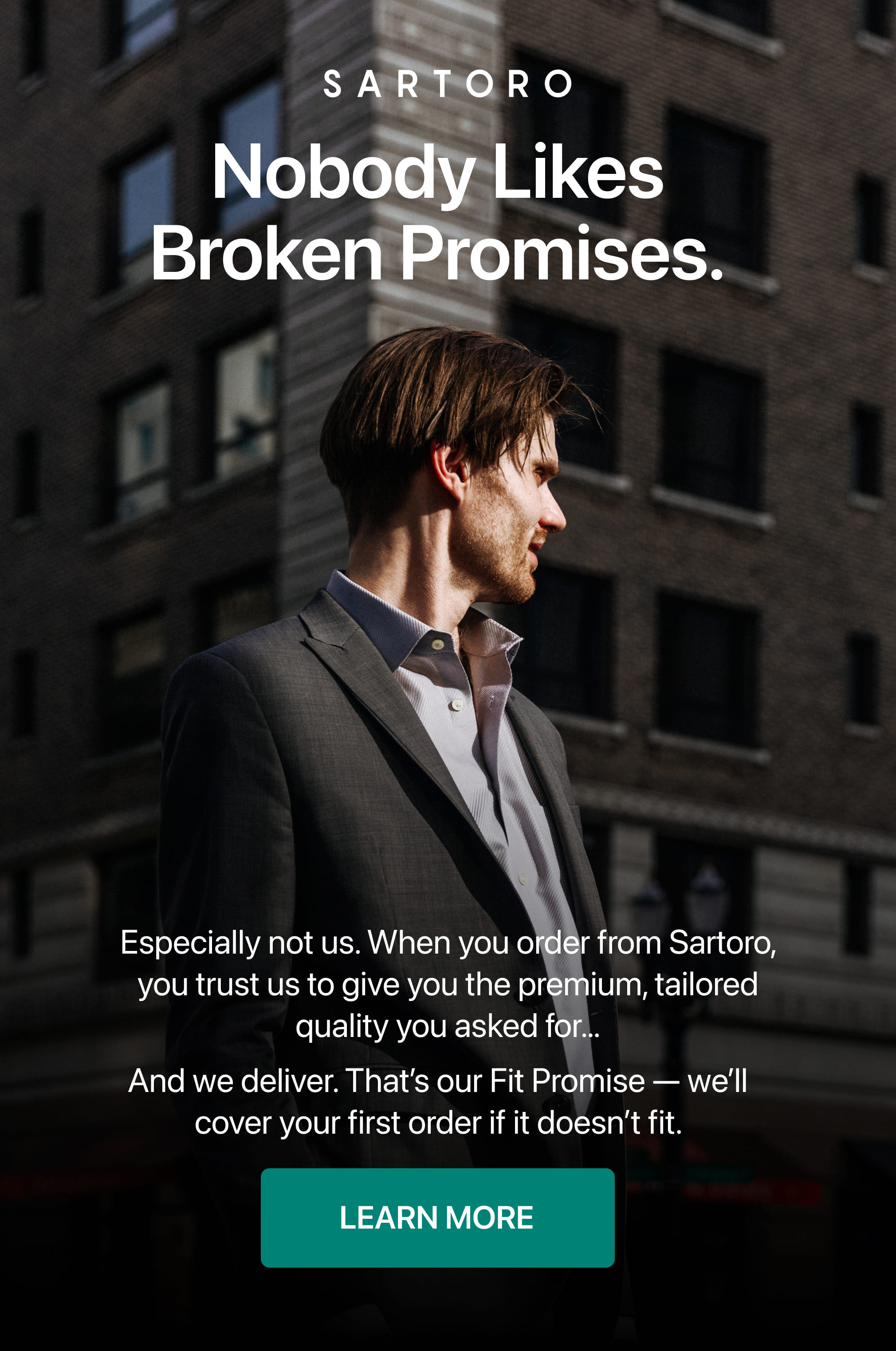 Nobody Likes Broken Promises.