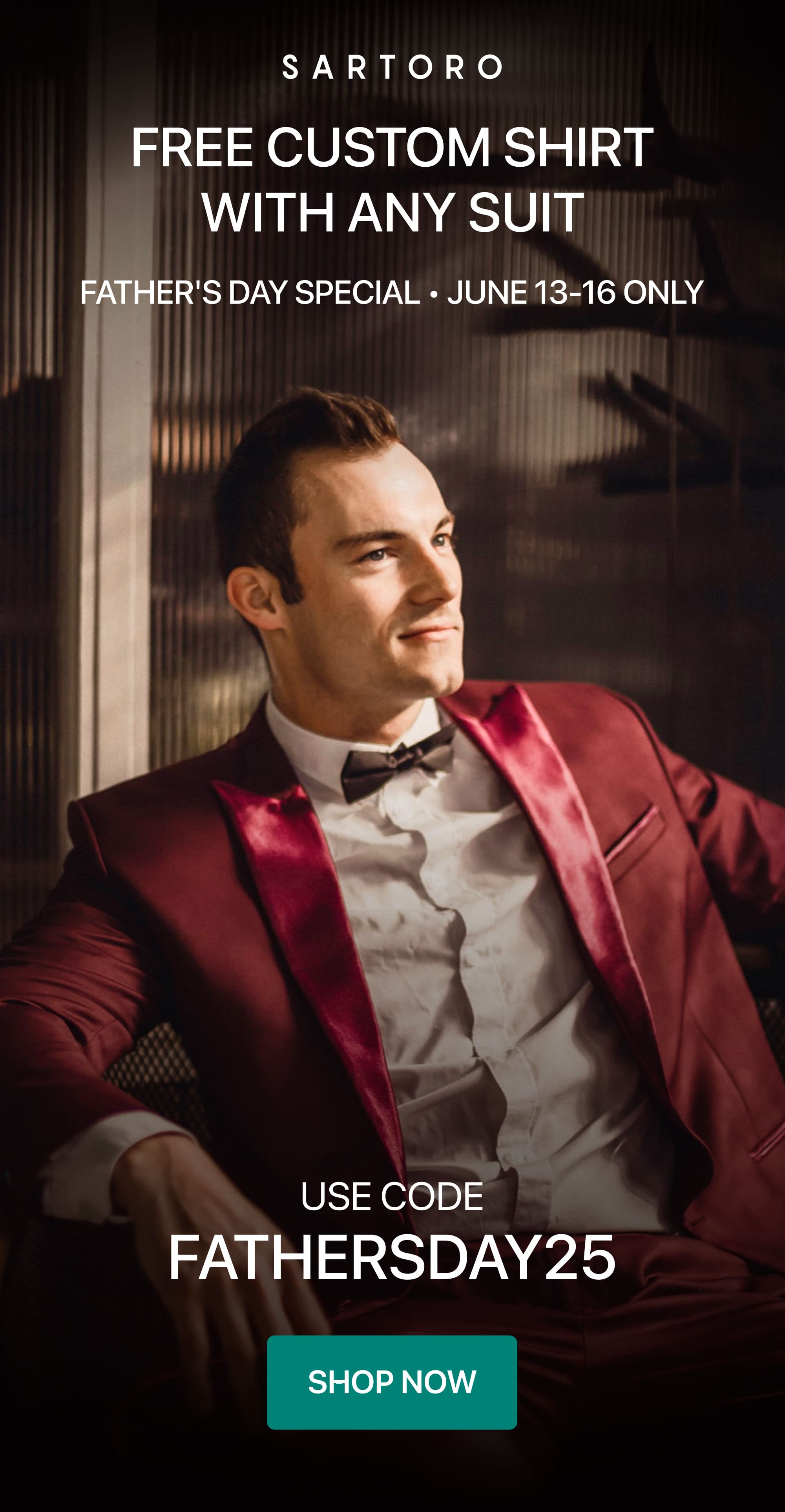 Free Custom Shirt With Any Suit