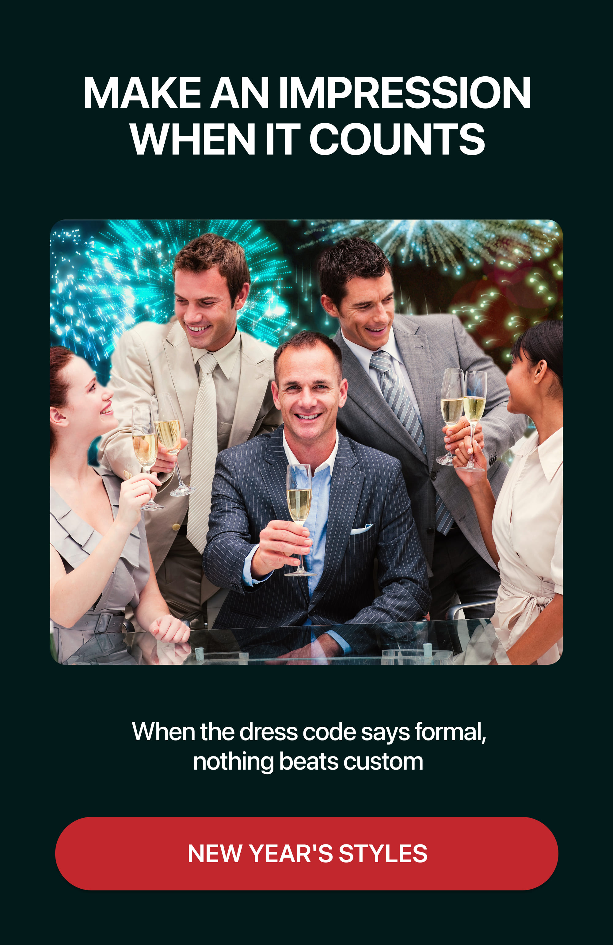 Make an impression when it counts