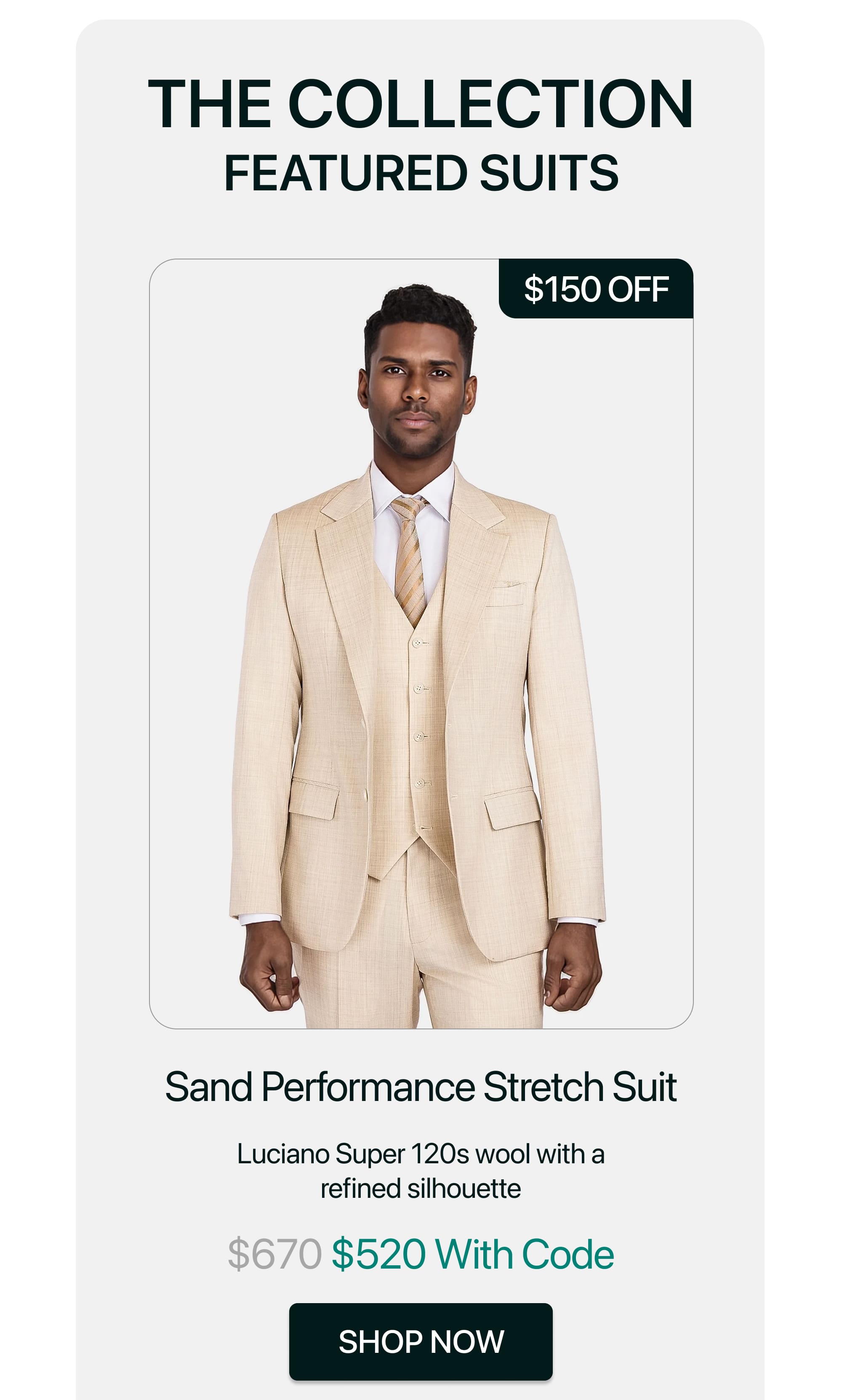 Sand Performance Stretch Suit