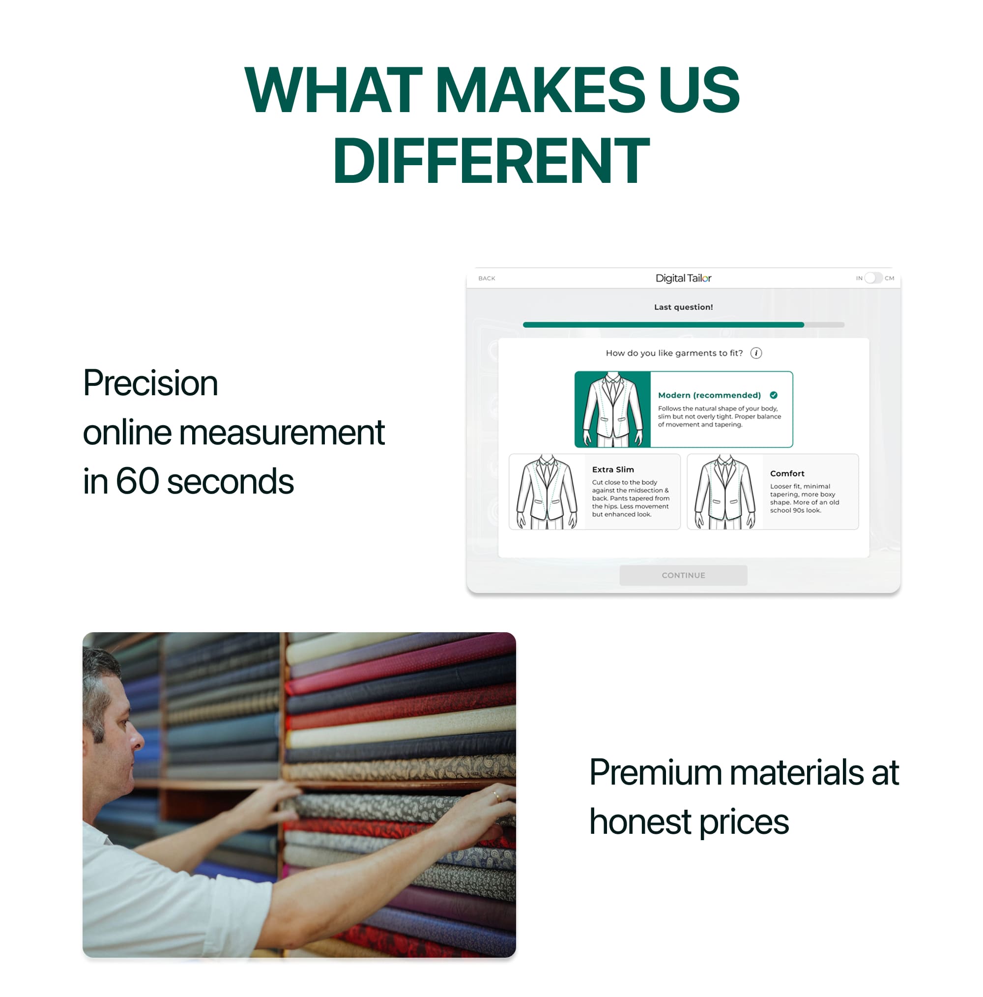 WHAT MAKES US DIFFERENT