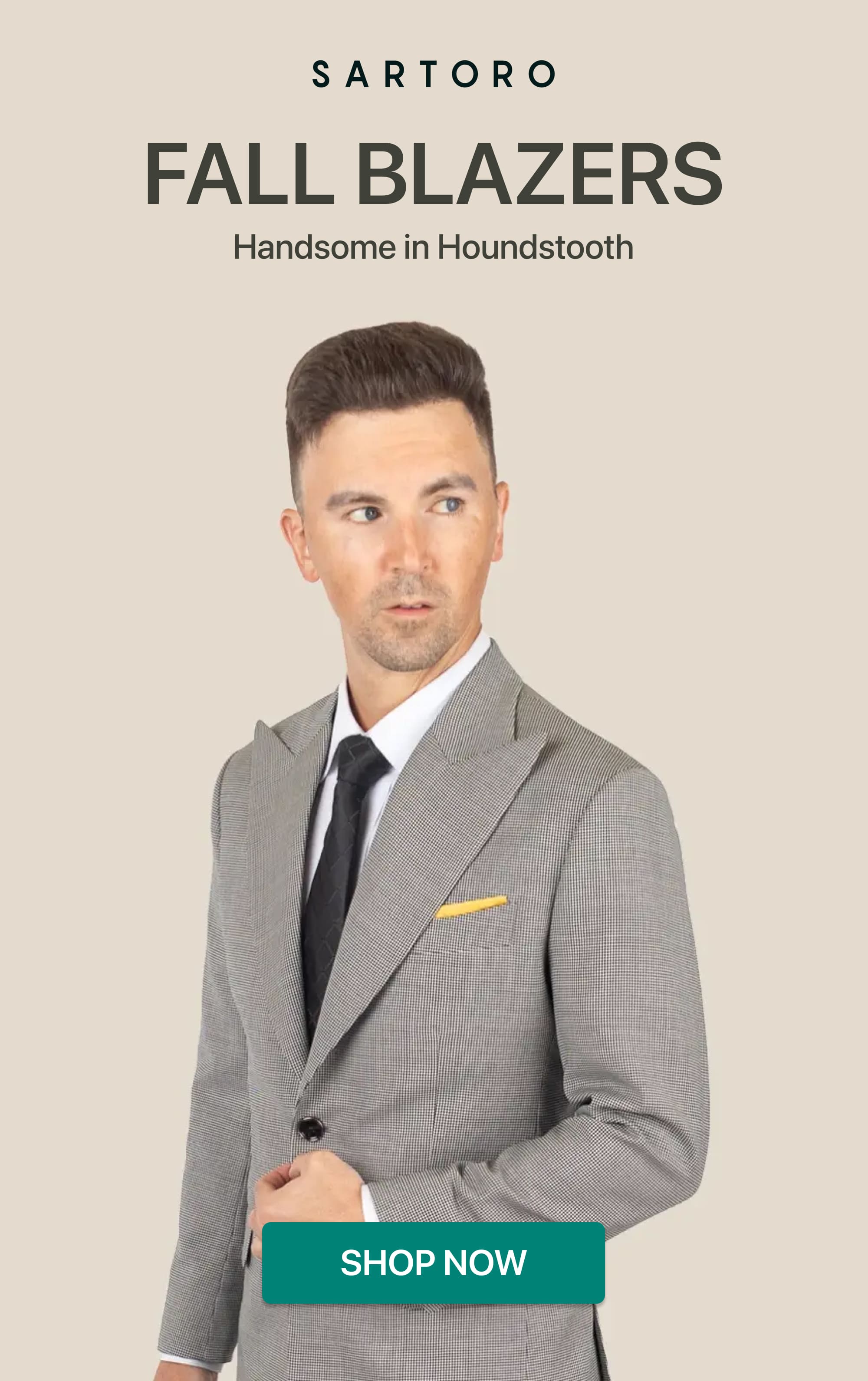 Fall Blazers. Handsome in Houndstooth