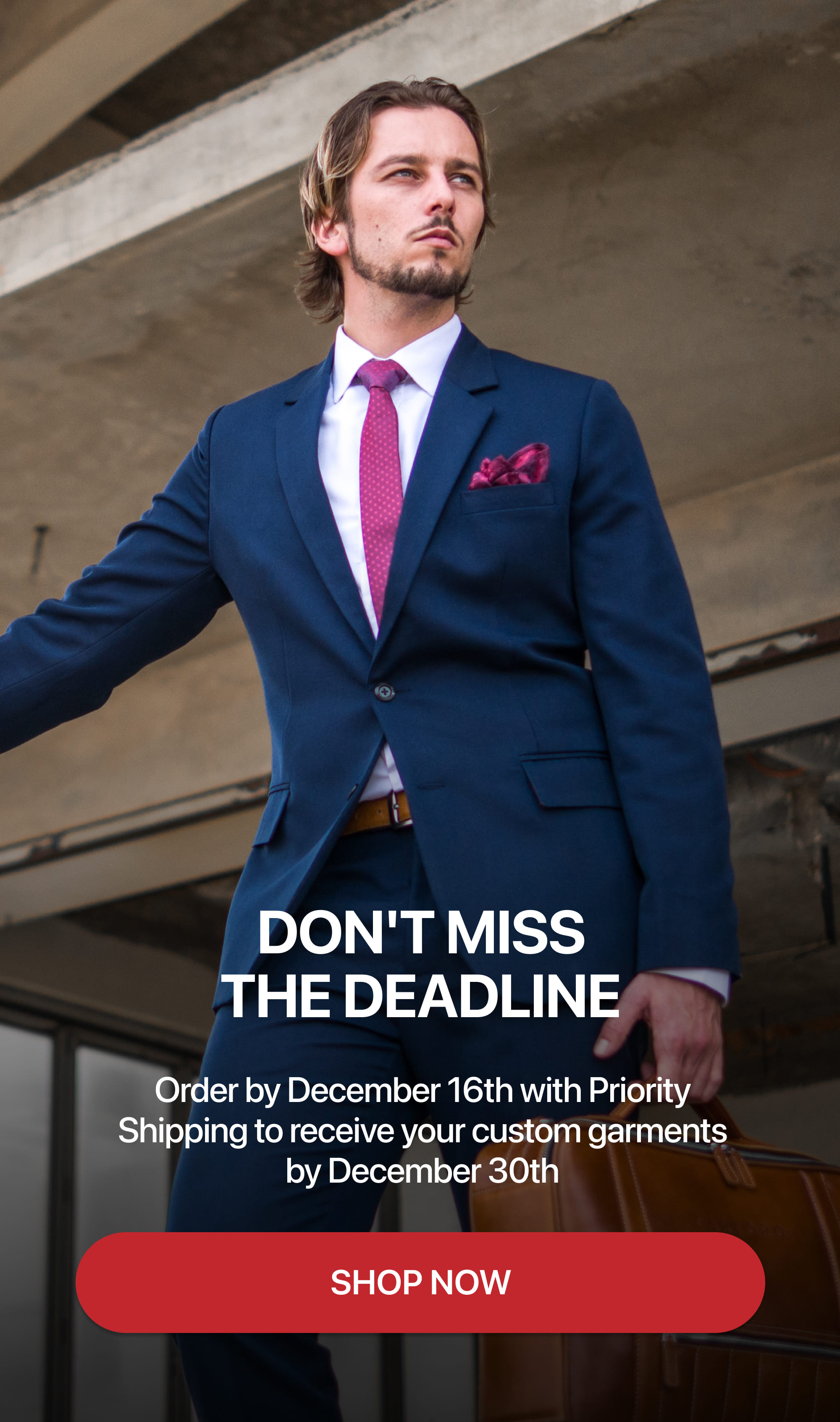 Don't miss the deadline