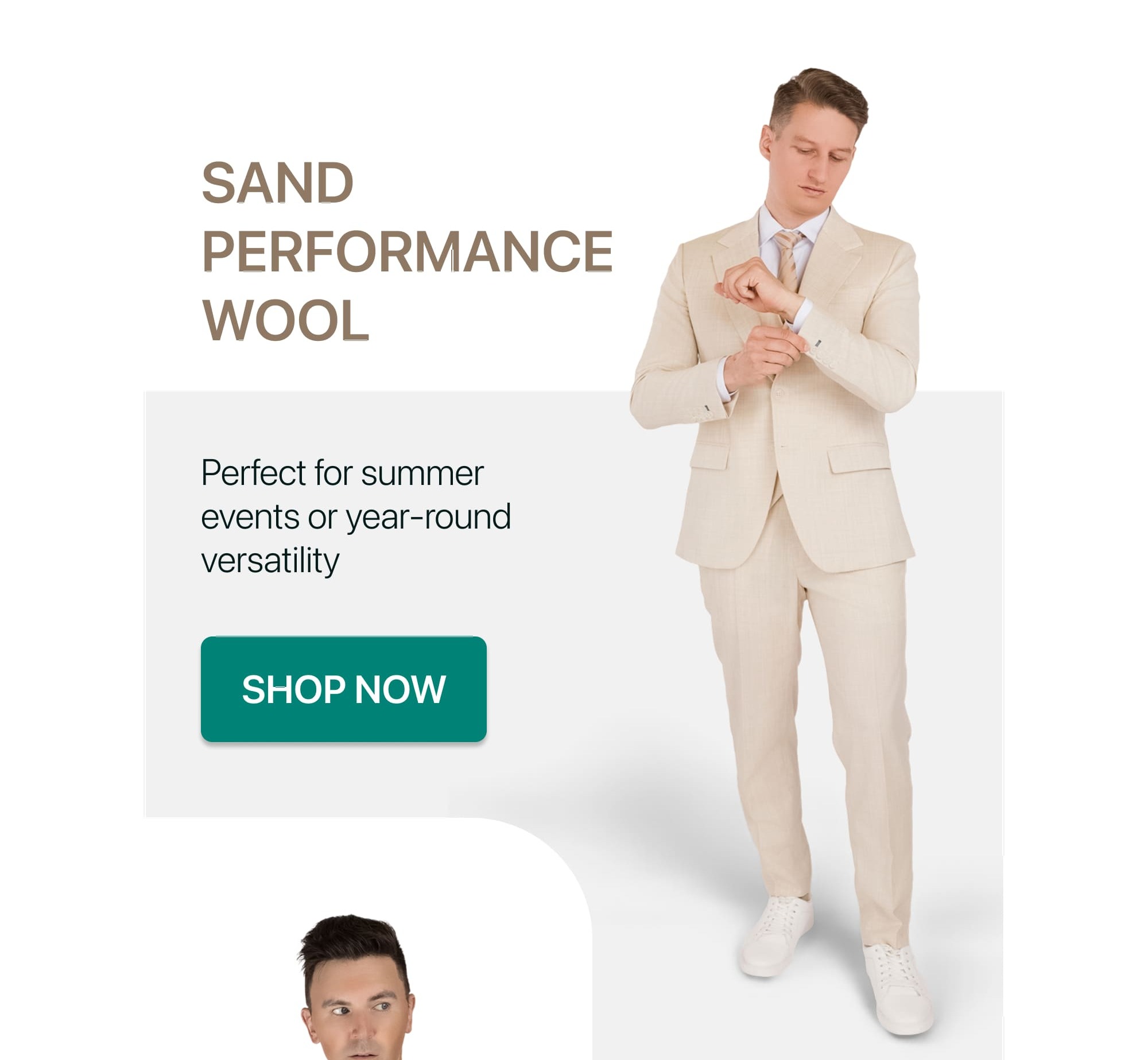 SAND PERFORMANCE WOOL
