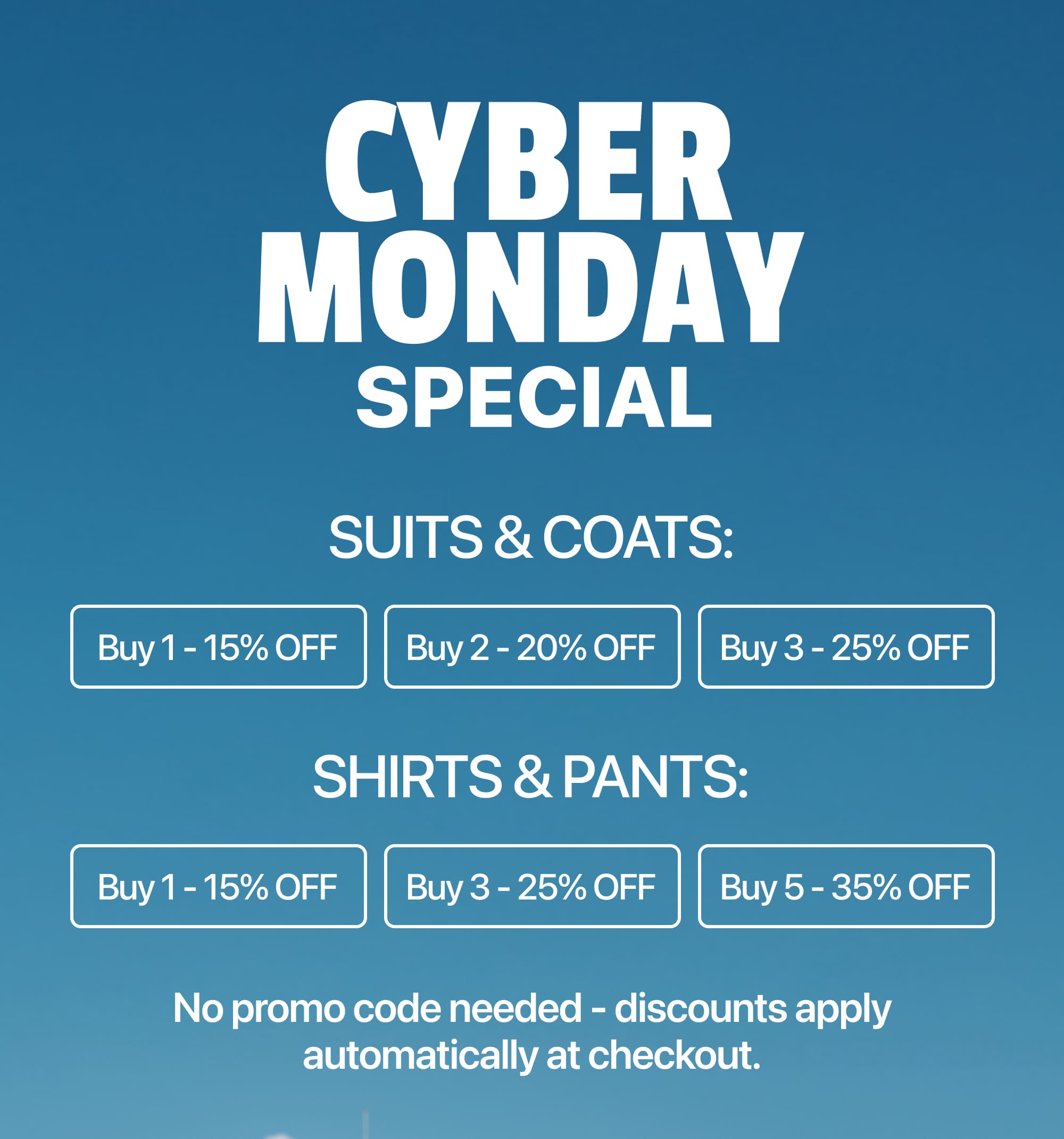 Cyber Monday Special